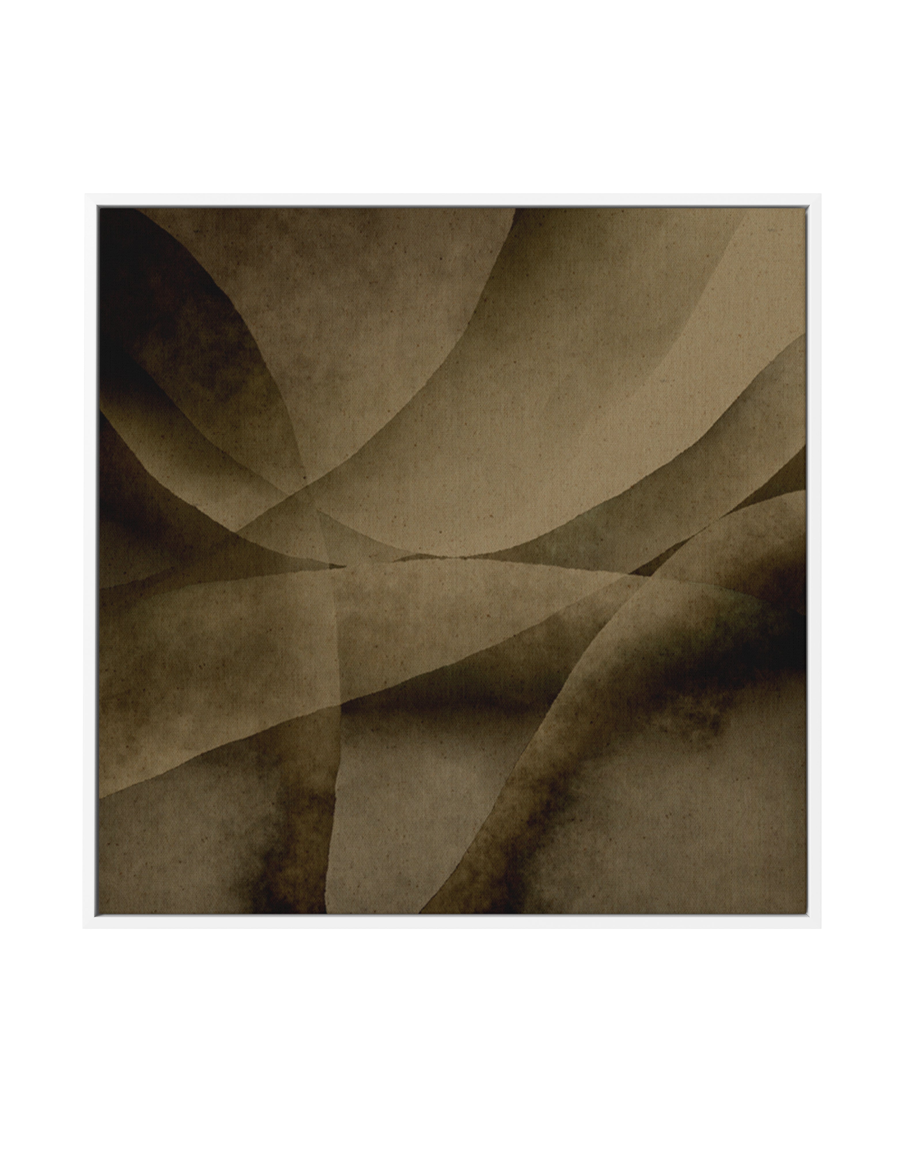 Earthbound 6 by Shatha Al Dafai | Framed Canvas Art Print