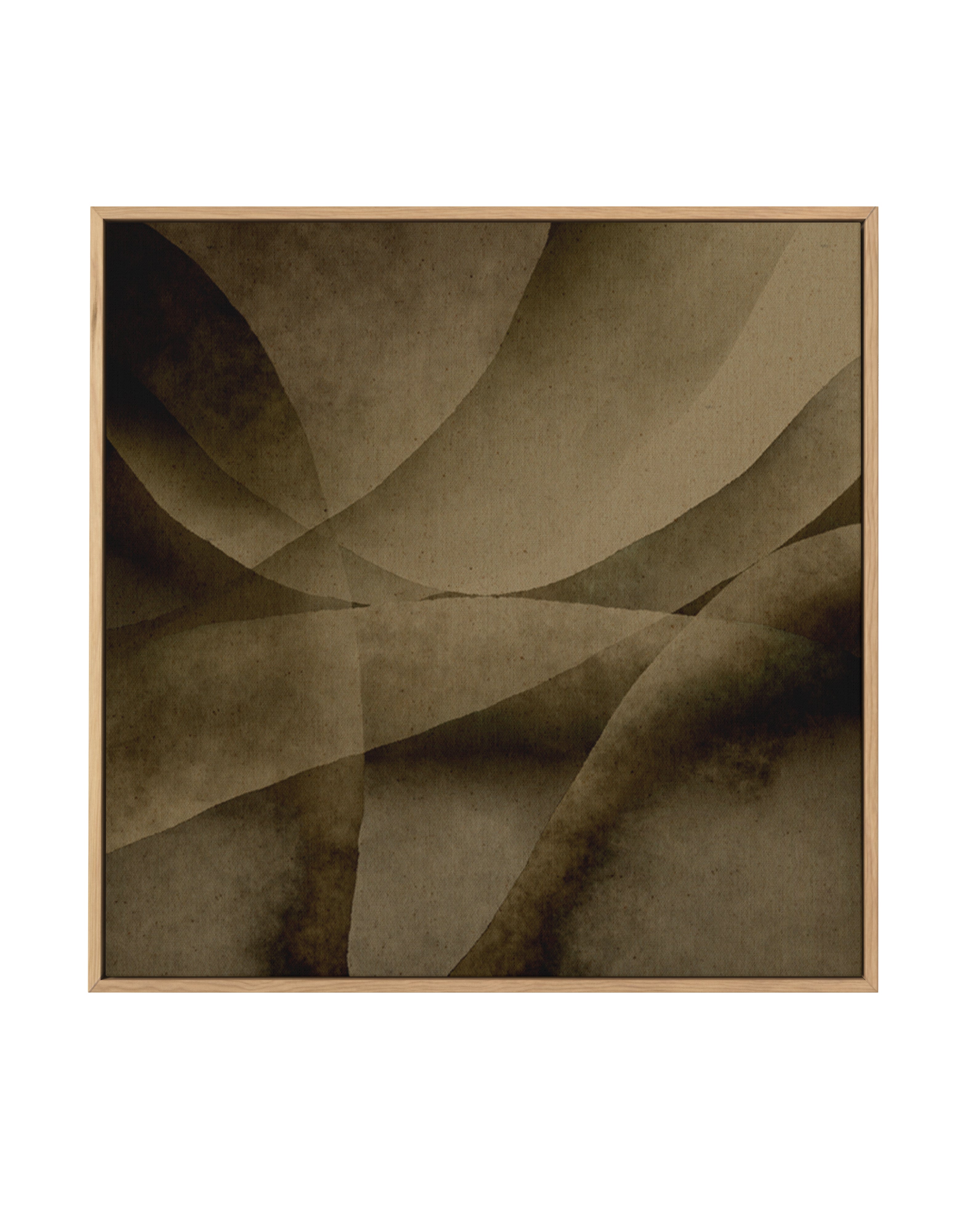 Earthbound 6 by Shatha Al Dafai | Framed Canvas Art Print