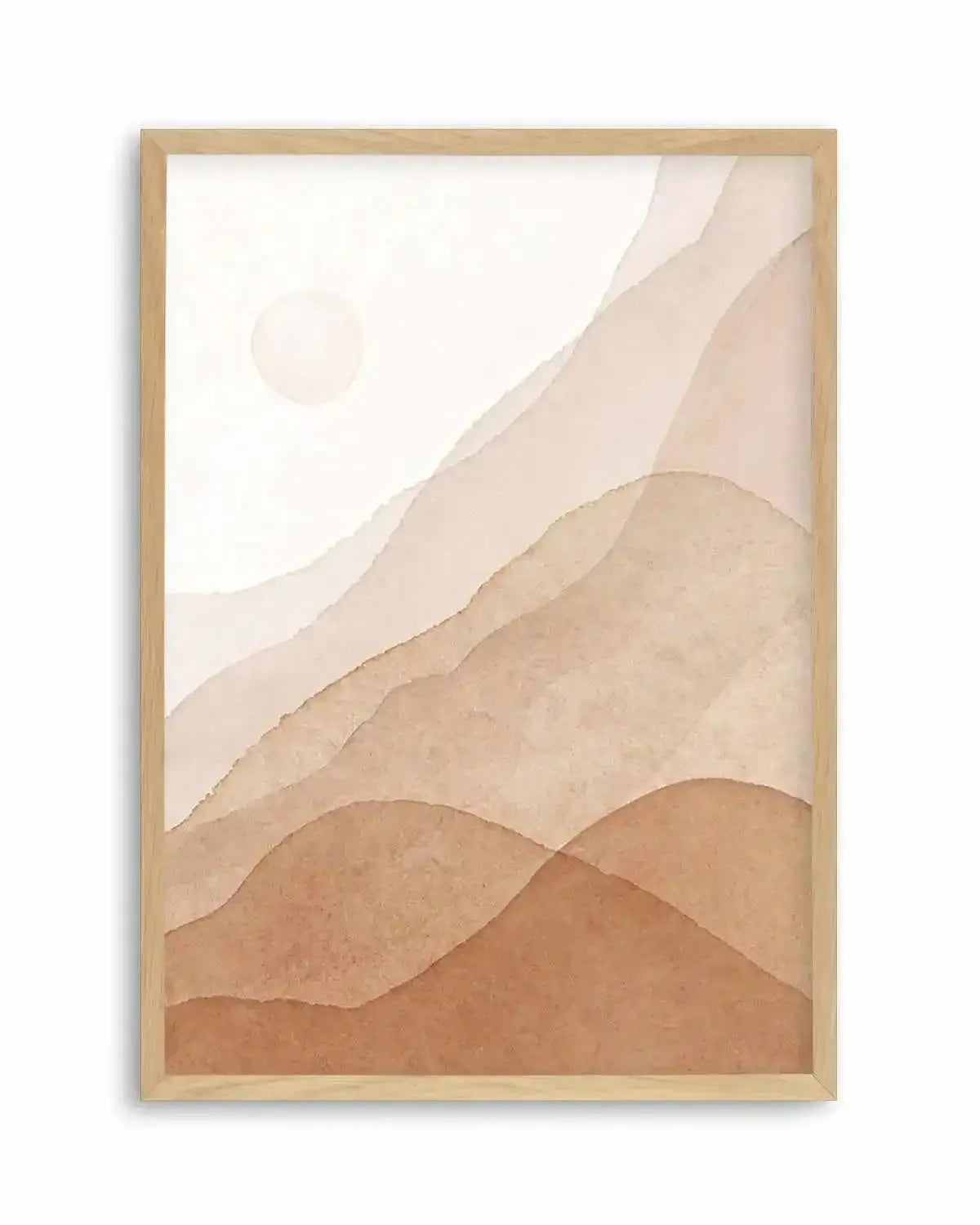 Earthen III Art Print from Olive et Oriel where you can shop wallpaper and artworks online
