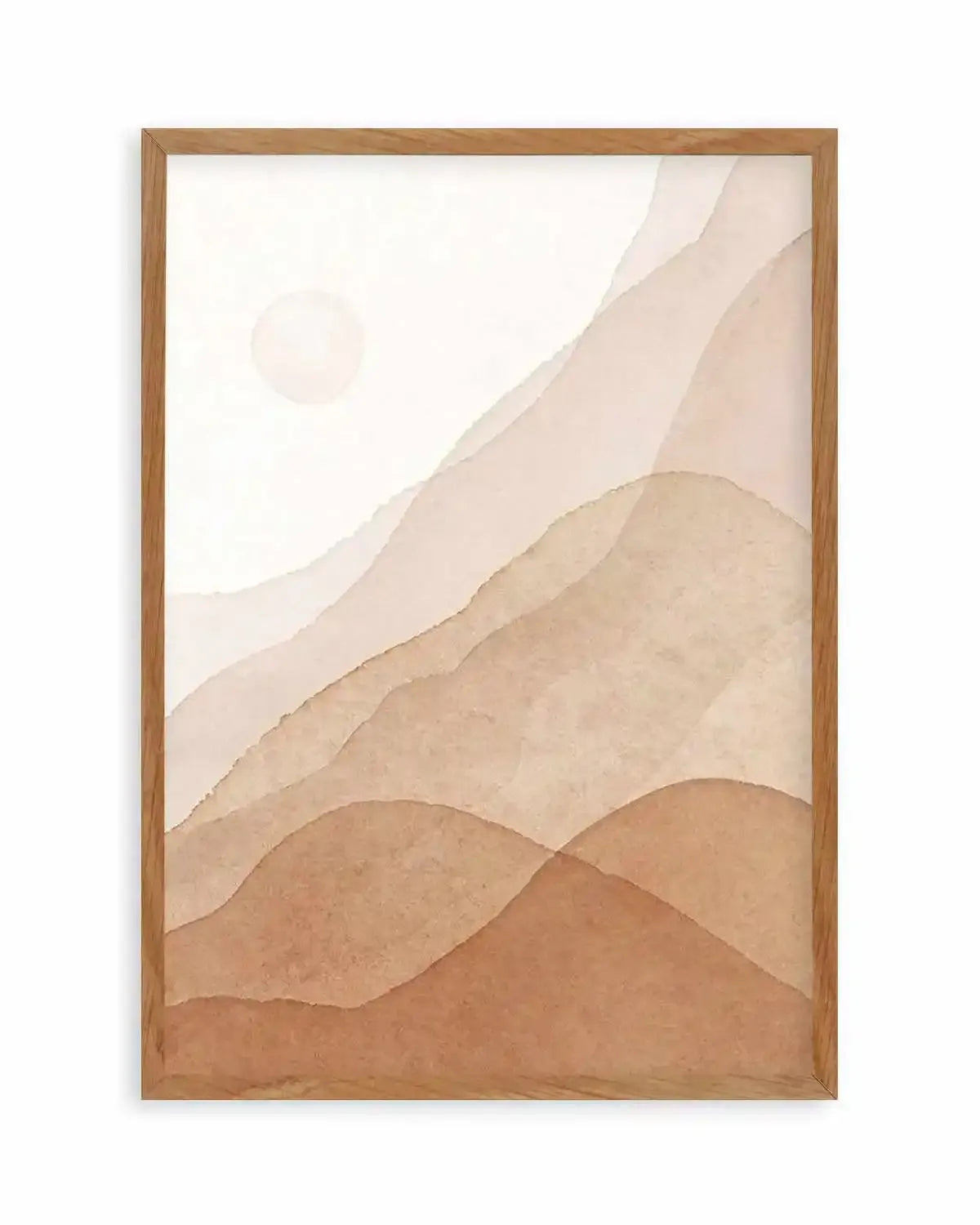Earthen III Art Print from Olive et Oriel where you can shop wallpaper and artworks online