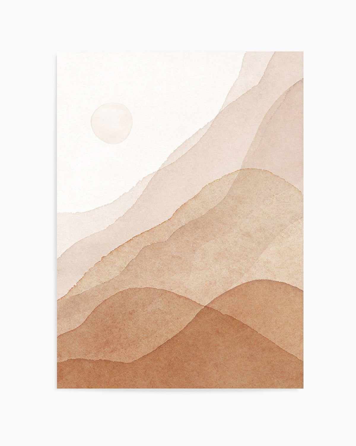 Earthen III Art Print