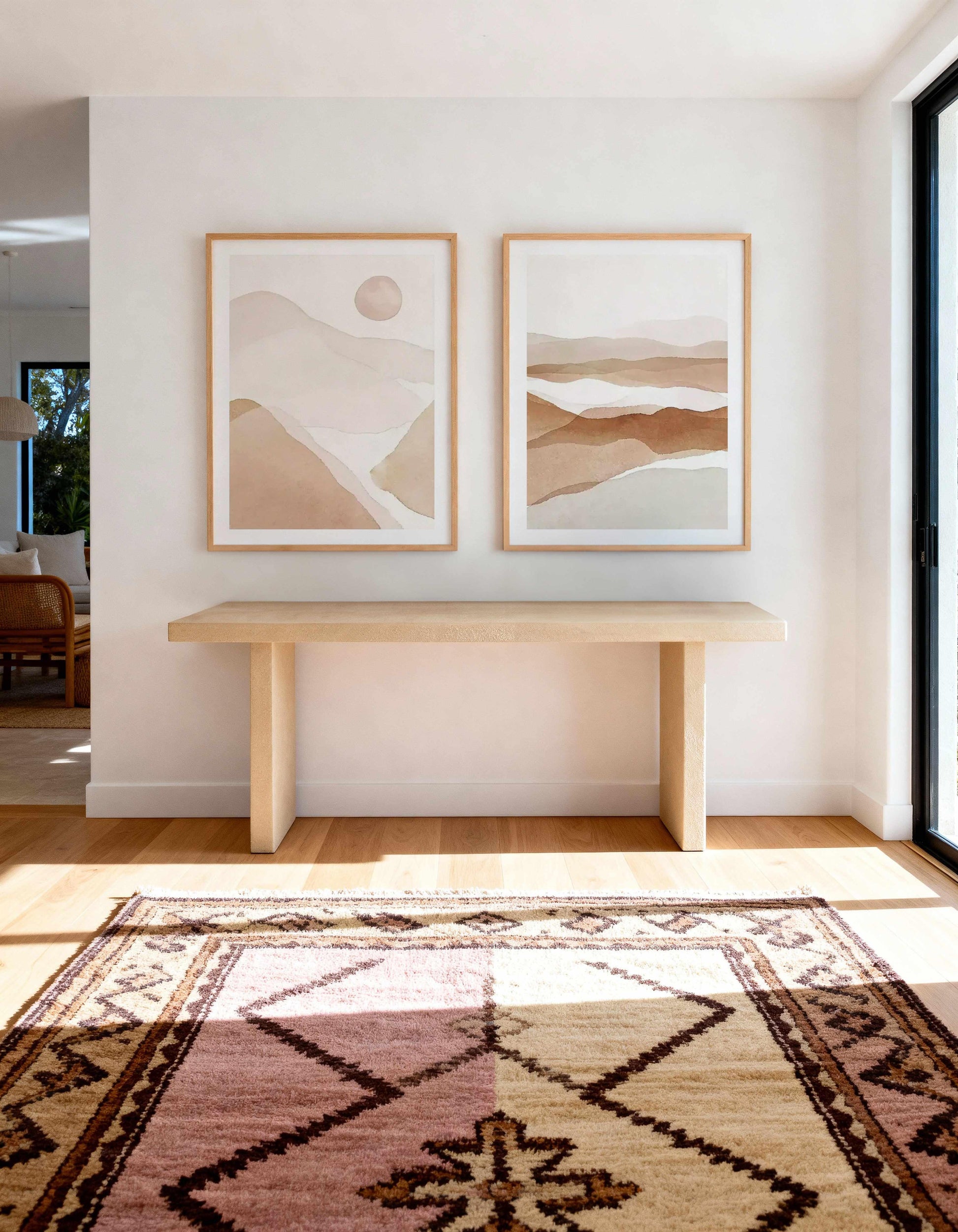 Earthen I & II Art Print Set of 2 | Matching Wall Art from Olive et Oriel where you can shop wallpaper and artworks online