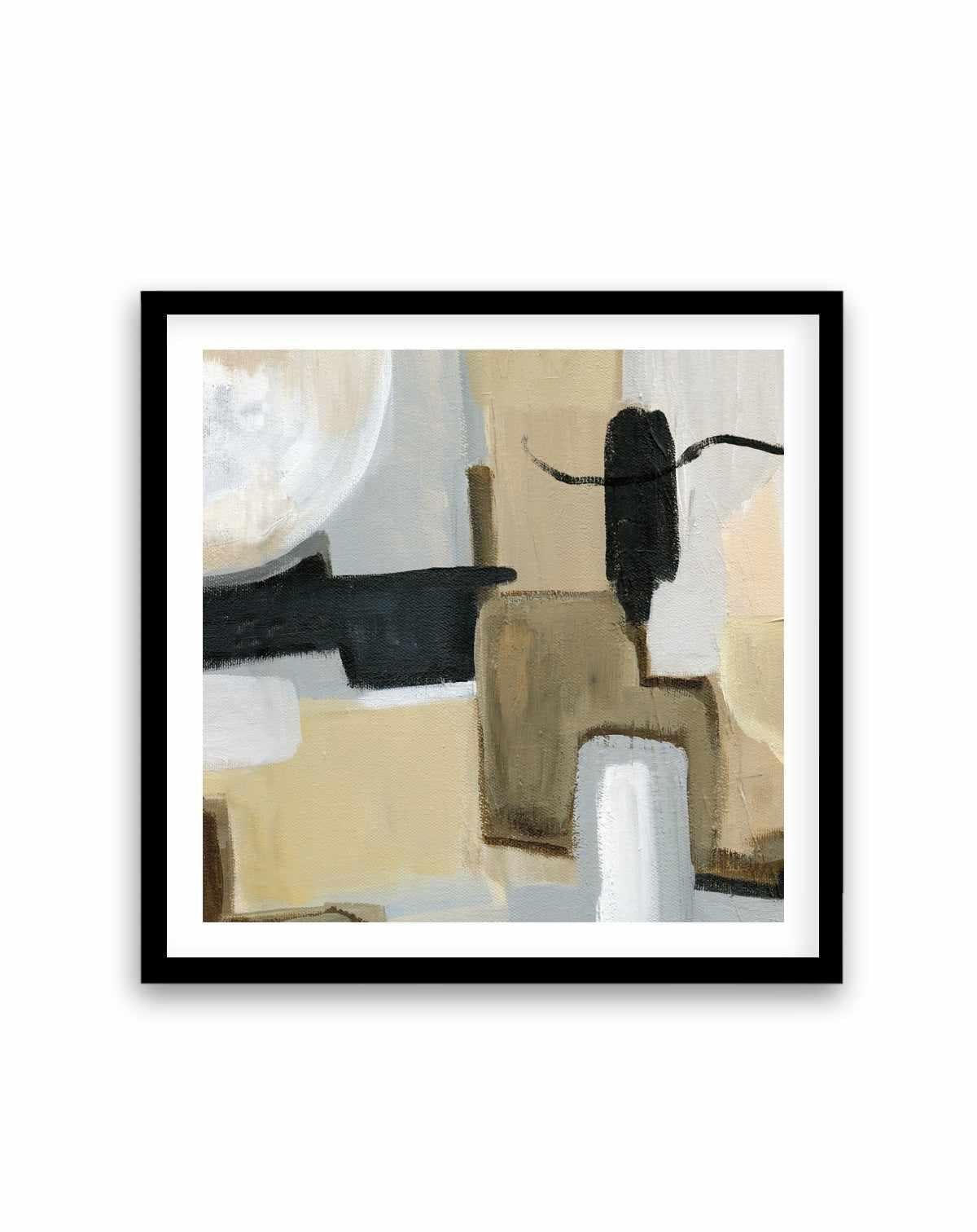 Earthy Abstract I Flipped | Art Print from Olive et Oriel where you can shop wallpaper and artworks online