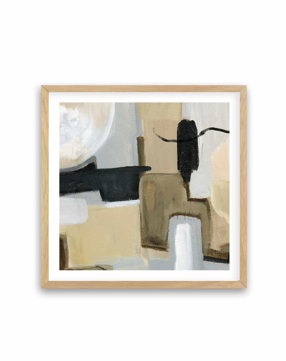 Earthy Abstract I Flipped | Art Print from Olive et Oriel where you can shop wallpaper and artworks online