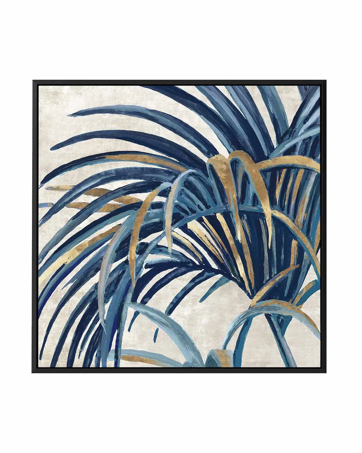 Easing Palm II | Framed Canvas Art Print from Olive et Oriel where you can shop wallpaper and artworks online