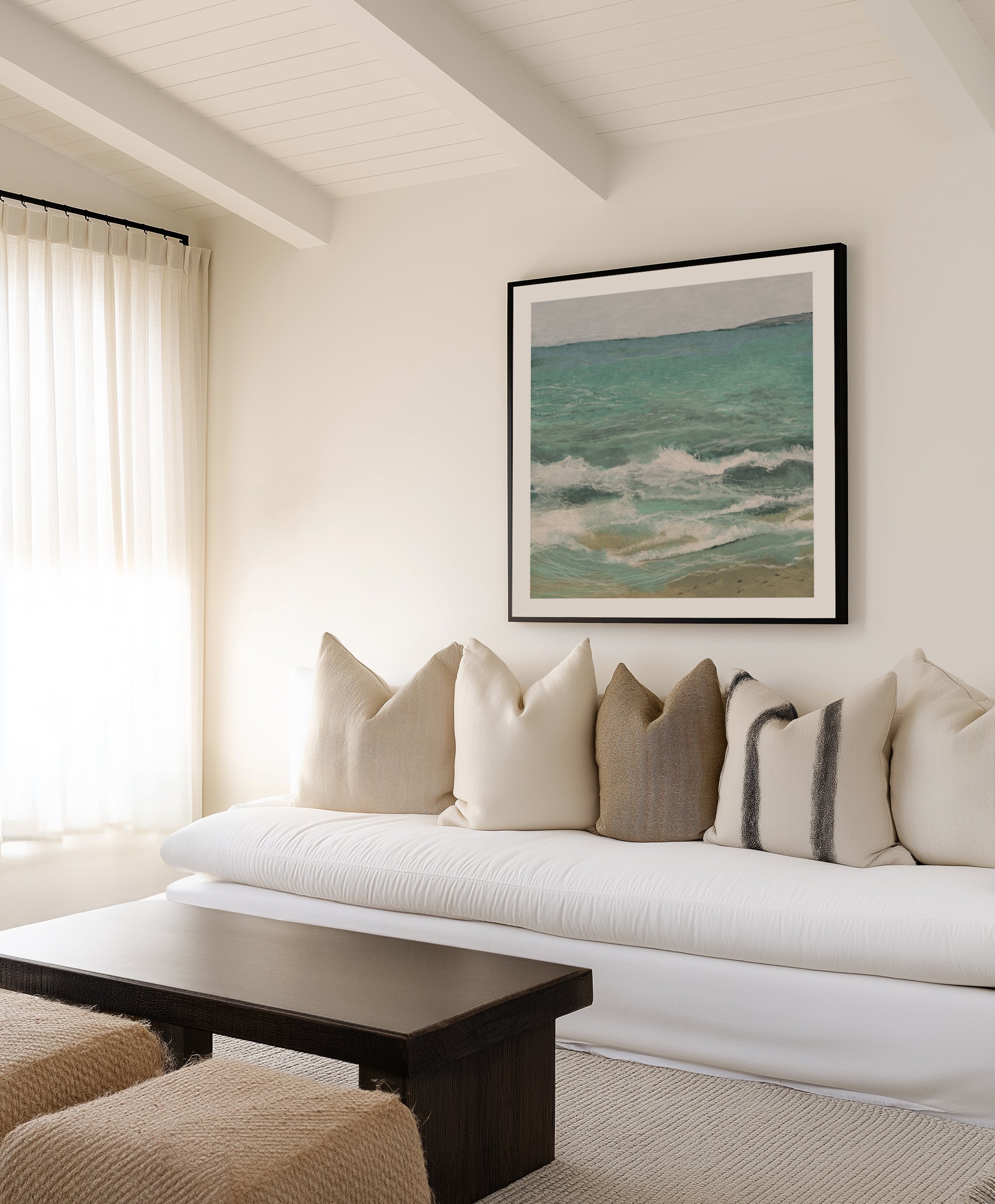 East Bank Waves by Dan Hobday | Art Print