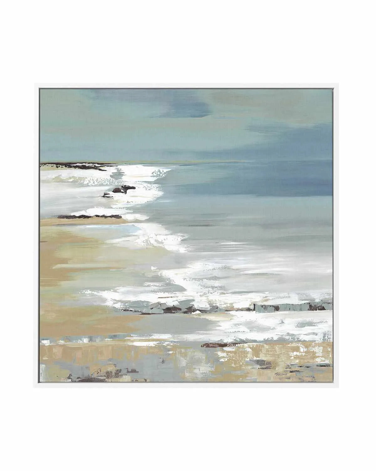 East Coast | Framed Canvas Art Print from Olive et Oriel where you can shop wallpaper and artworks online