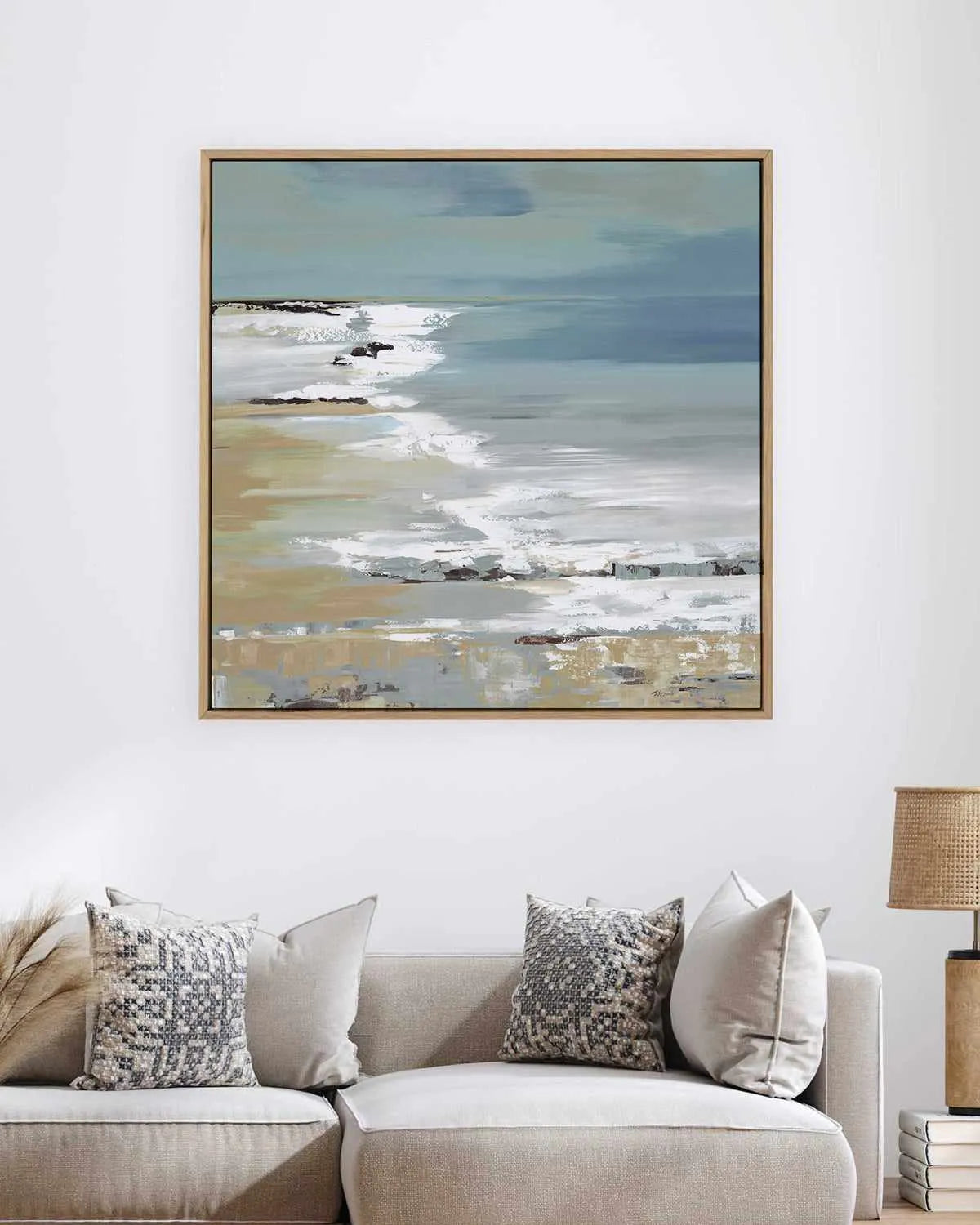 East Coast | Framed Canvas Art Print from Olive et Oriel where you can shop wallpaper and artworks online