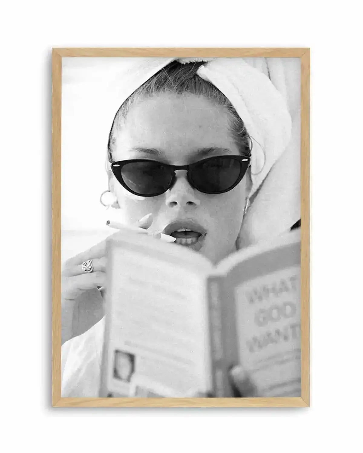 Easy Reading by Mario Stefanelli Art Print from Olive et Oriel where you can shop wallpaper and artworks online