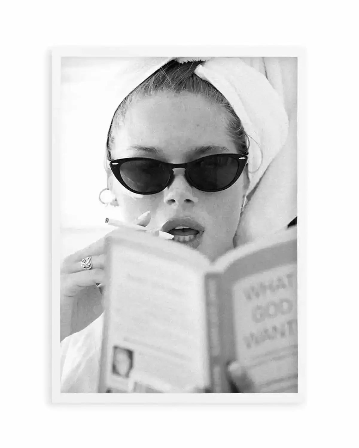 Easy Reading by Mario Stefanelli Art Print from Olive et Oriel where you can shop wallpaper and artworks online