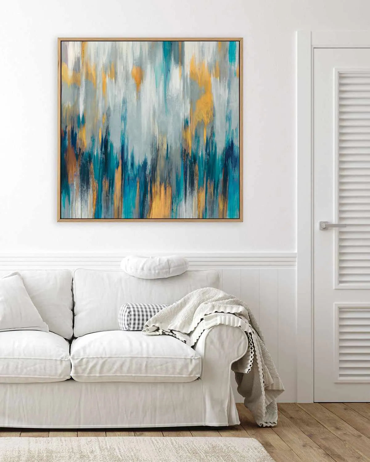 Echoes | Framed Canvas Art Print from Olive et Oriel where you can shop wallpaper and artworks online