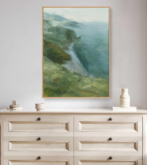 Echoes of Shore | Framed Canvas Art Print