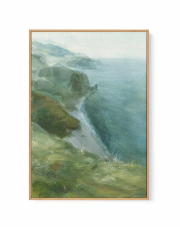 Echoes of Shore | Framed Canvas Art Print from Olive et Oriel where you can shop wallpaper and artworks online