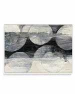 Eclipse Neutral Horizontal Crop | Framed Canvas Art Print