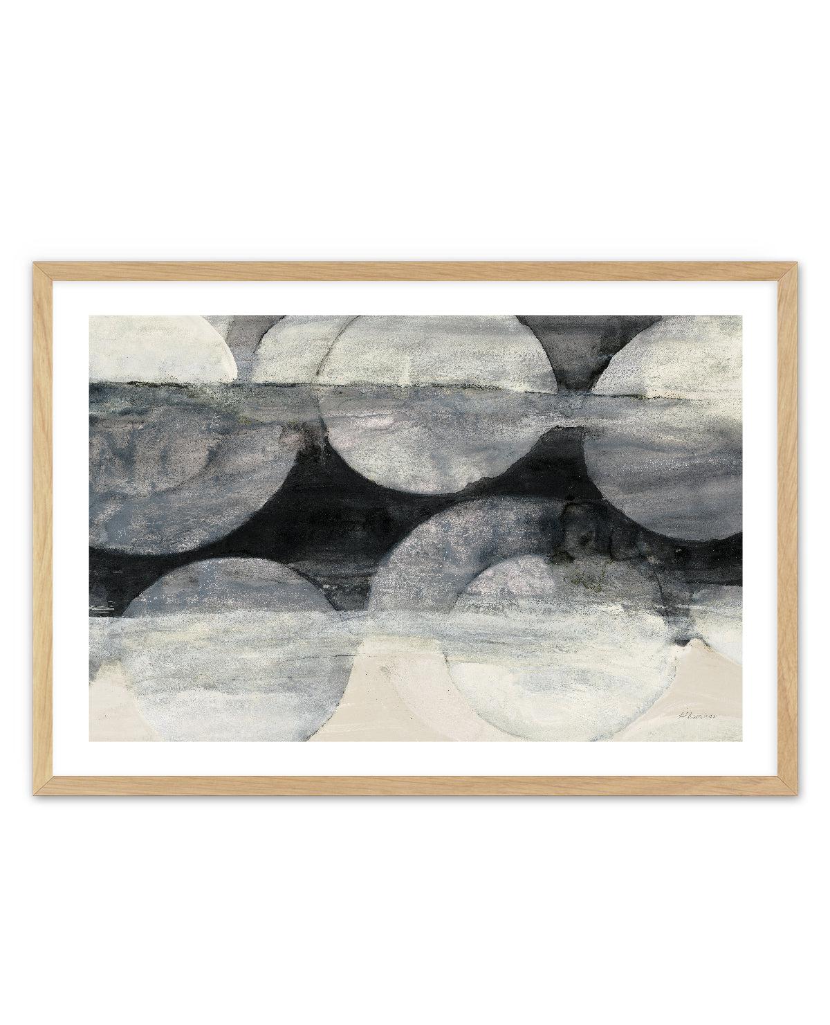 Eclipse Neutral Horizontal Crop | Art Print