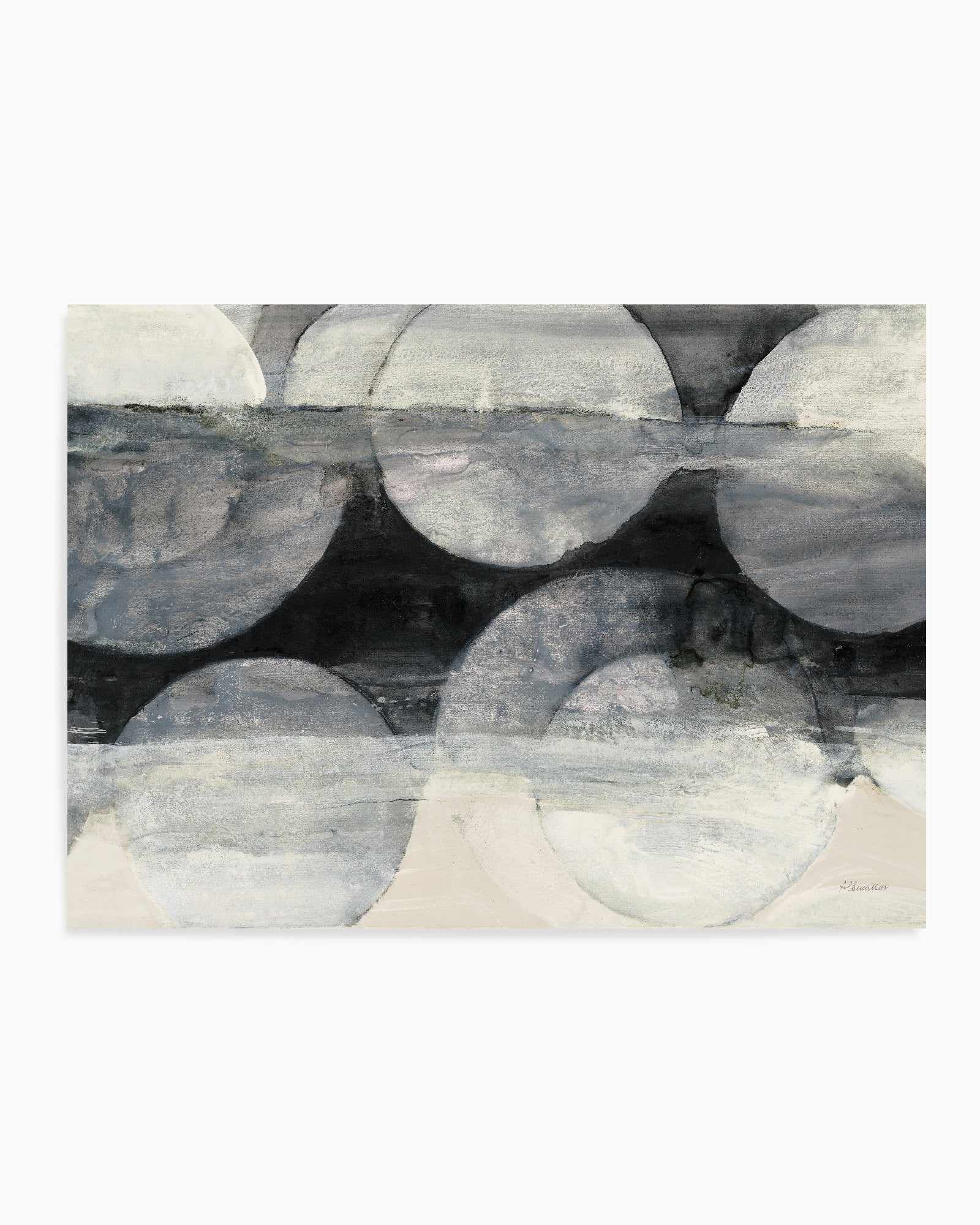 Eclipse Neutral Horizontal Crop | Art Print