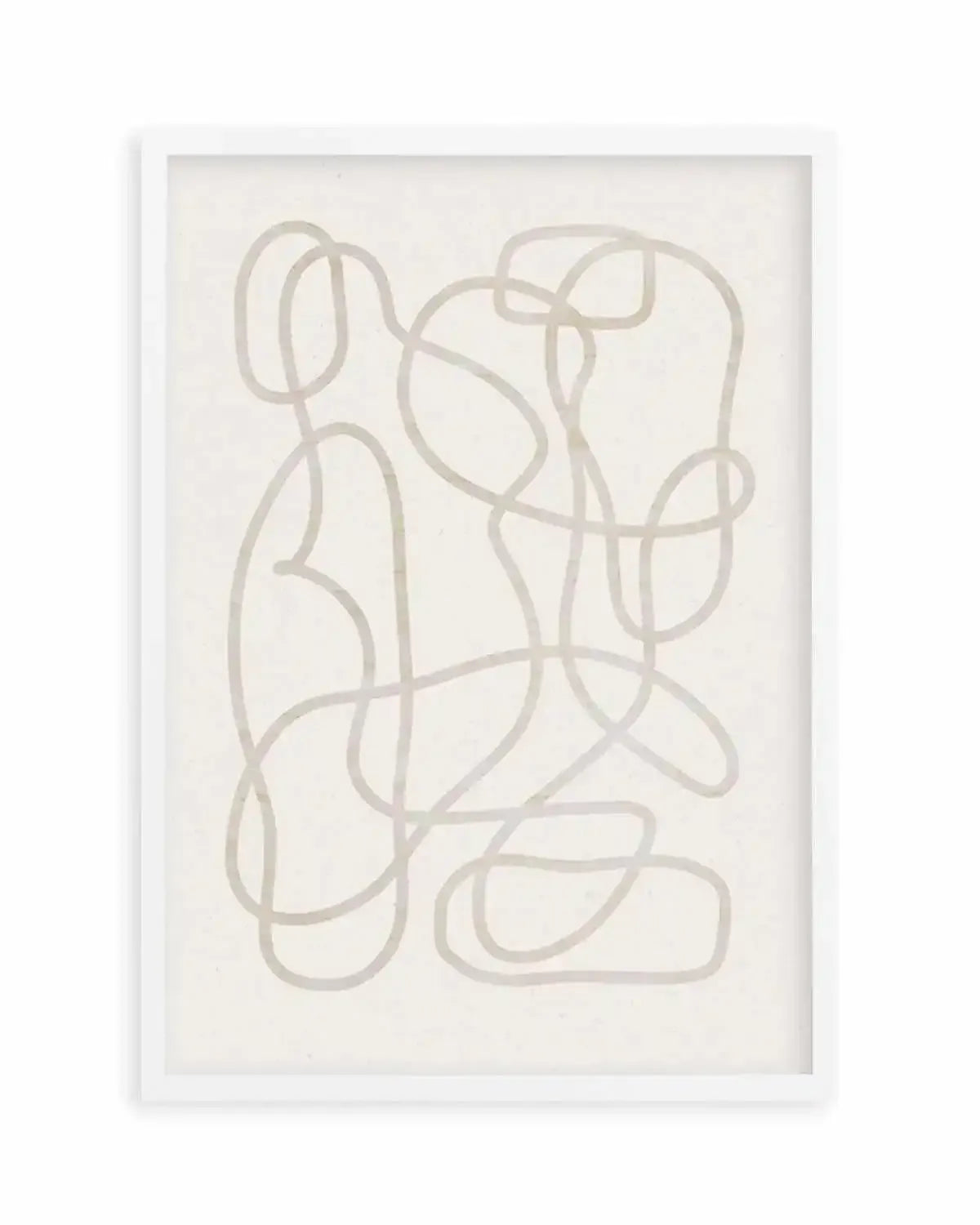 Ecru I Art Print from Olive et Oriel where you can shop wallpaper and artworks online