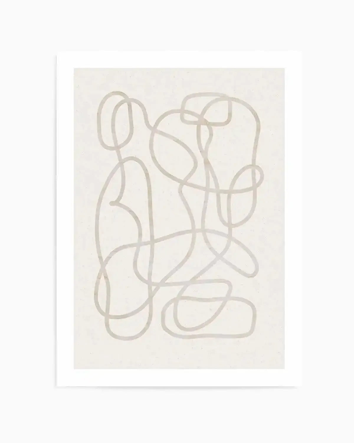 Ecru I Art Print from Olive et Oriel where you can shop wallpaper and artworks online