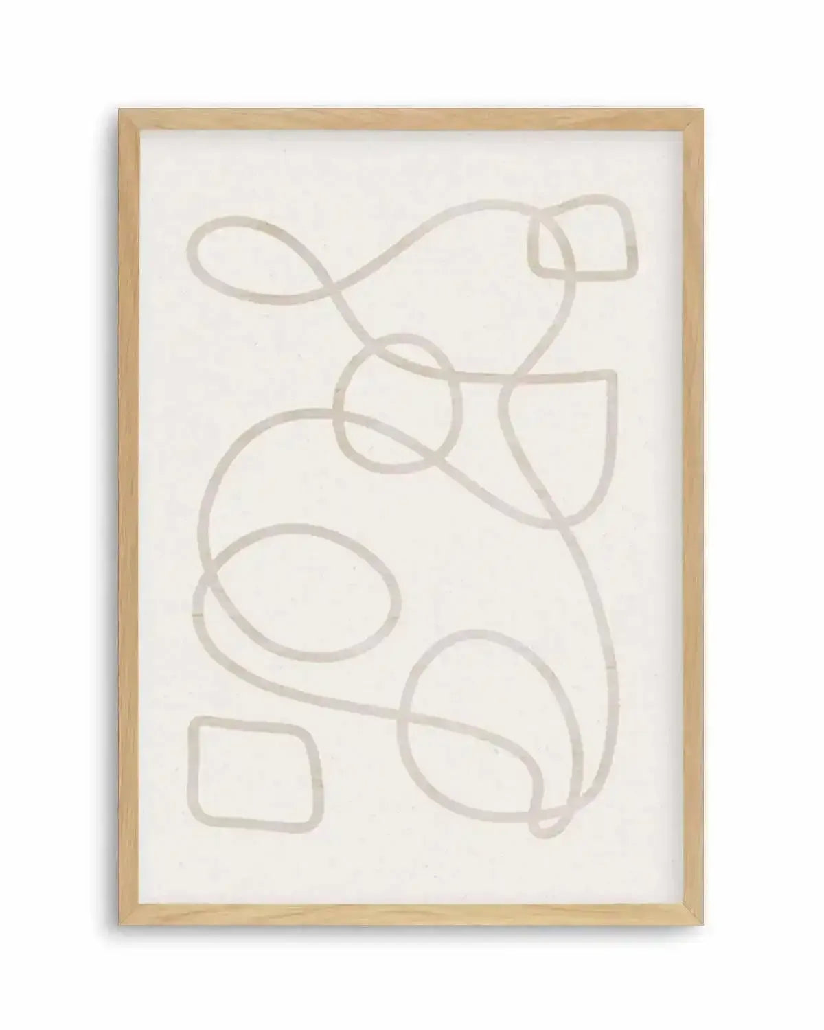 Ecru II Art Print from Olive et Oriel where you can shop wallpaper and artworks online