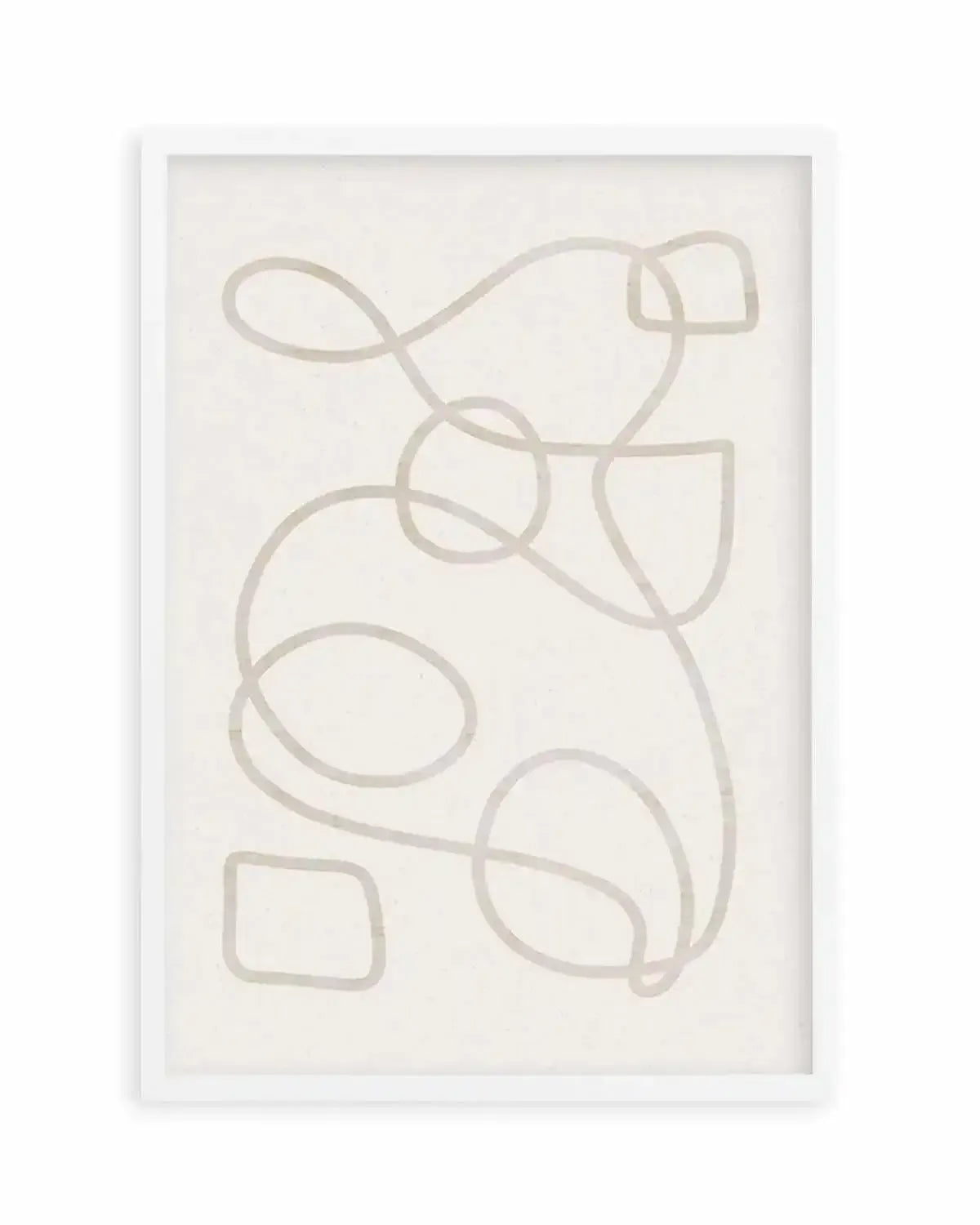 Ecru II Art Print from Olive et Oriel where you can shop wallpaper and artworks online