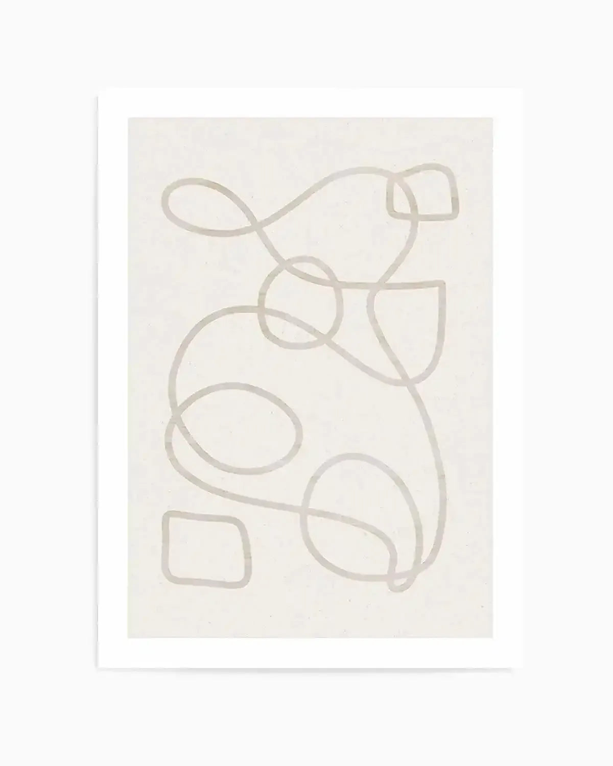 Ecru II Art Print from Olive et Oriel where you can shop wallpaper and artworks online