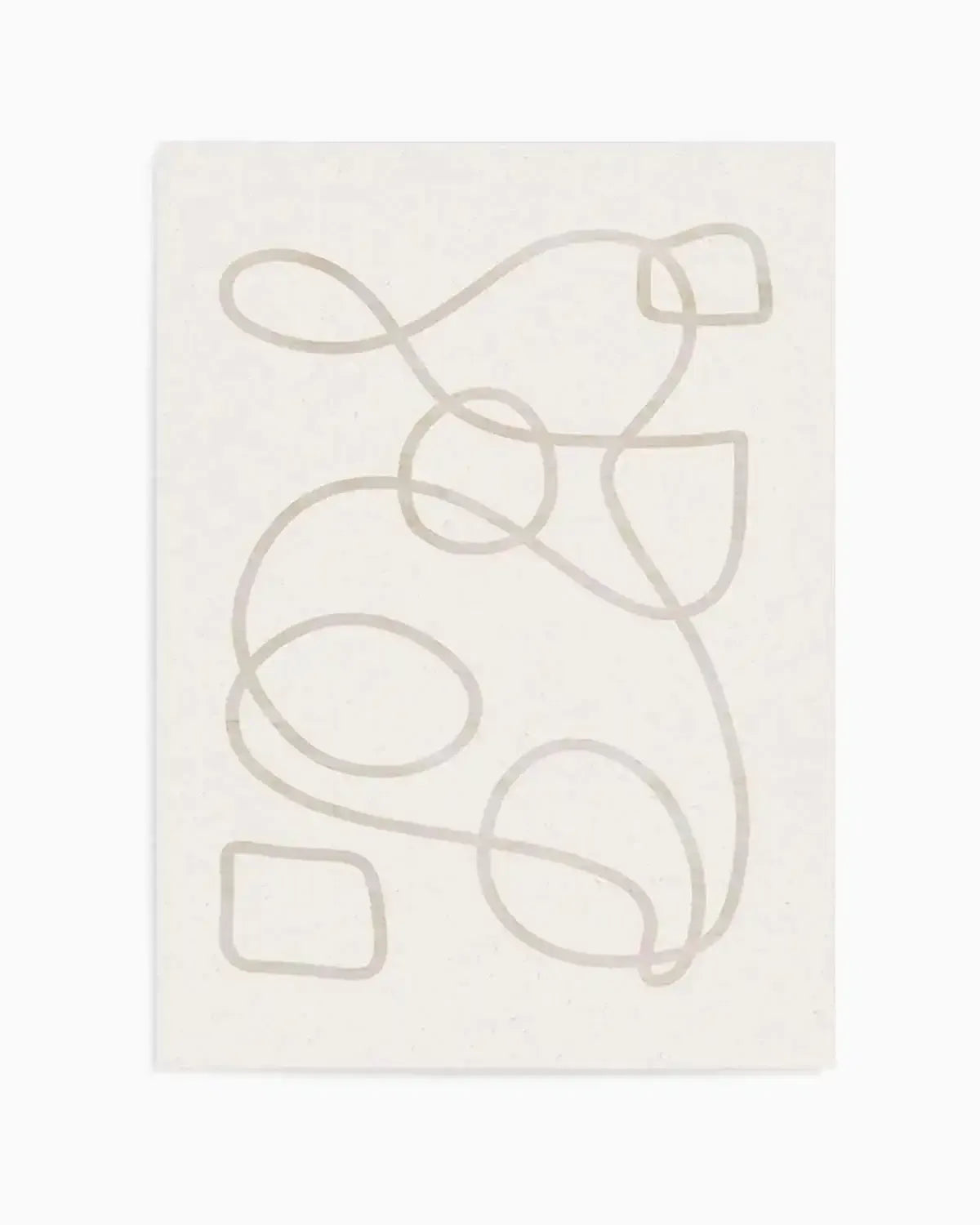 Ecru II Art Print from Olive et Oriel where you can shop wallpaper and artworks online