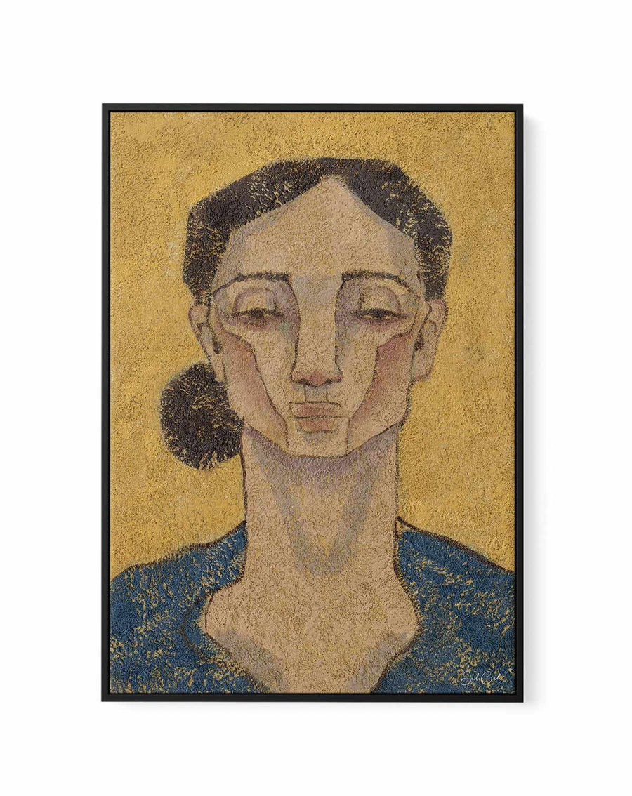 Edith by Julie Celina | Framed Canvas Art Print from Olive et Oriel where you can shop wallpaper and artworks online