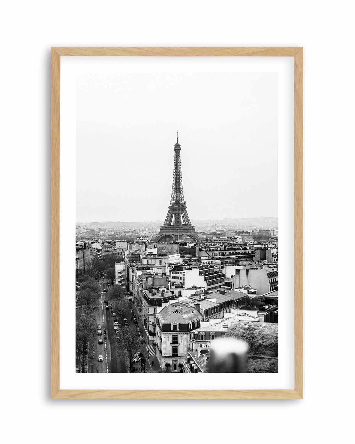 Eiffel Paris Rain by Jovani Demetrie Art Print