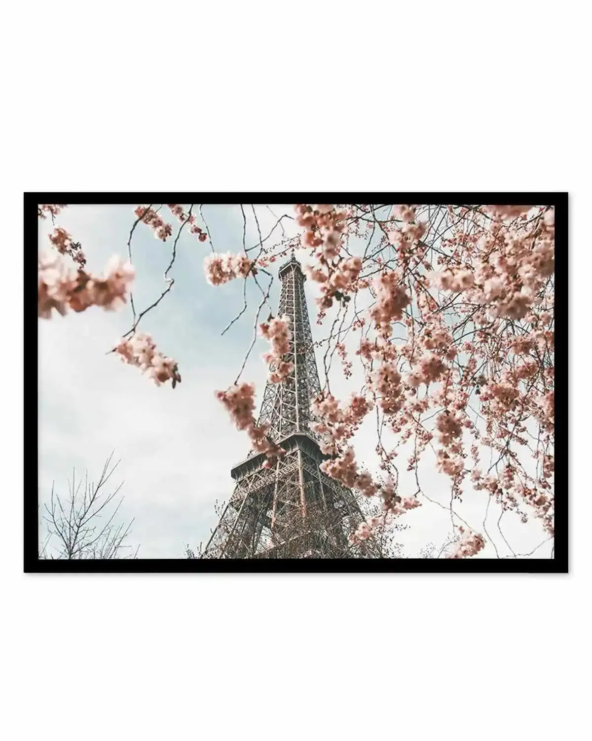 Eiffel Tower | Spring Art Print from Olive et Oriel where you can shop wallpaper and artworks online