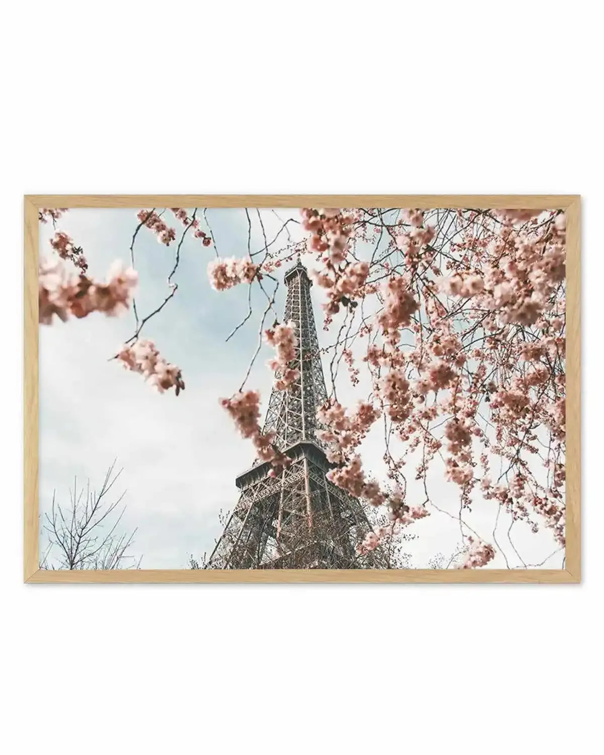 Eiffel Tower | Spring Art Print from Olive et Oriel where you can shop wallpaper and artworks online
