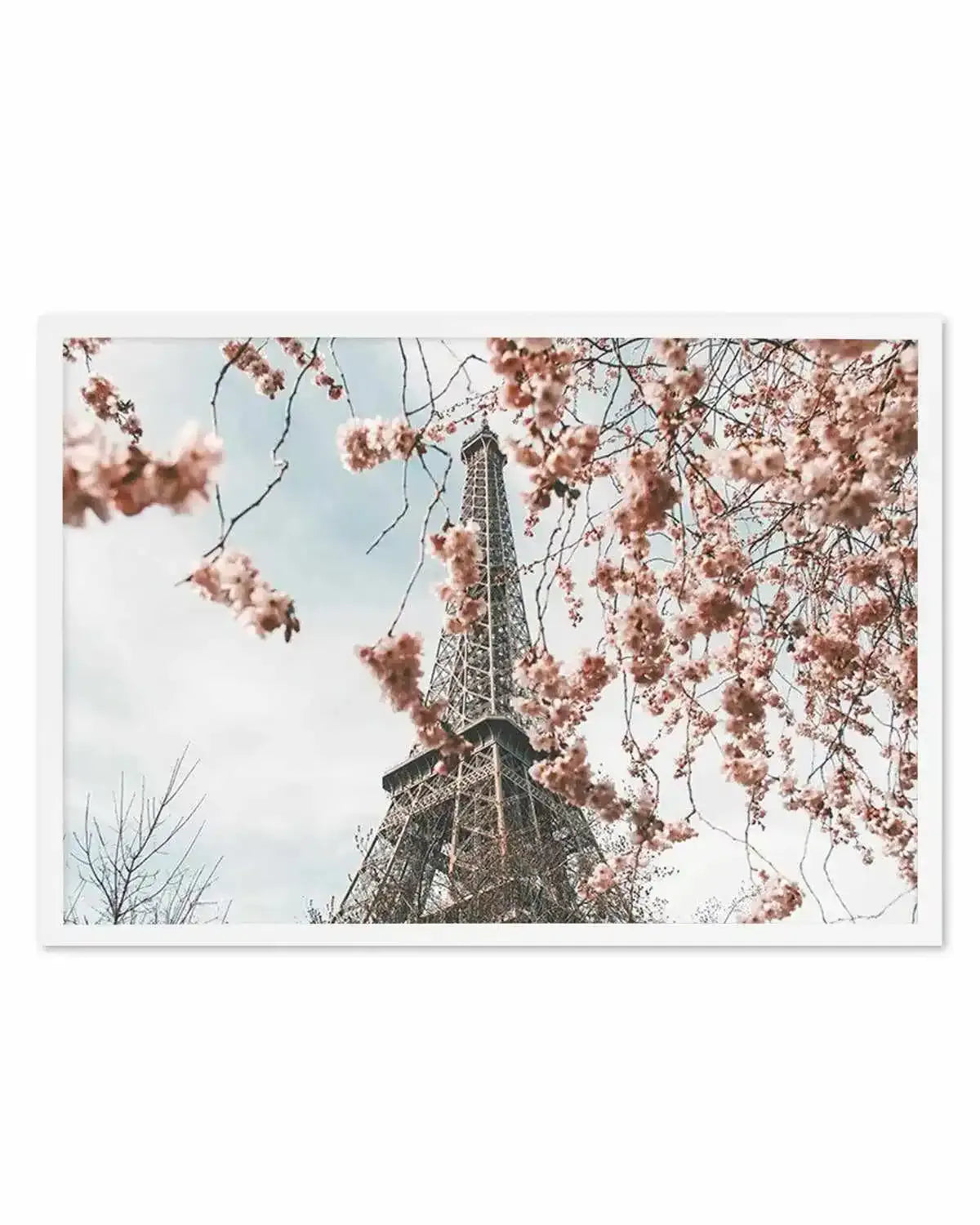 Eiffel Tower | Spring Art Print from Olive et Oriel where you can shop wallpaper and artworks online