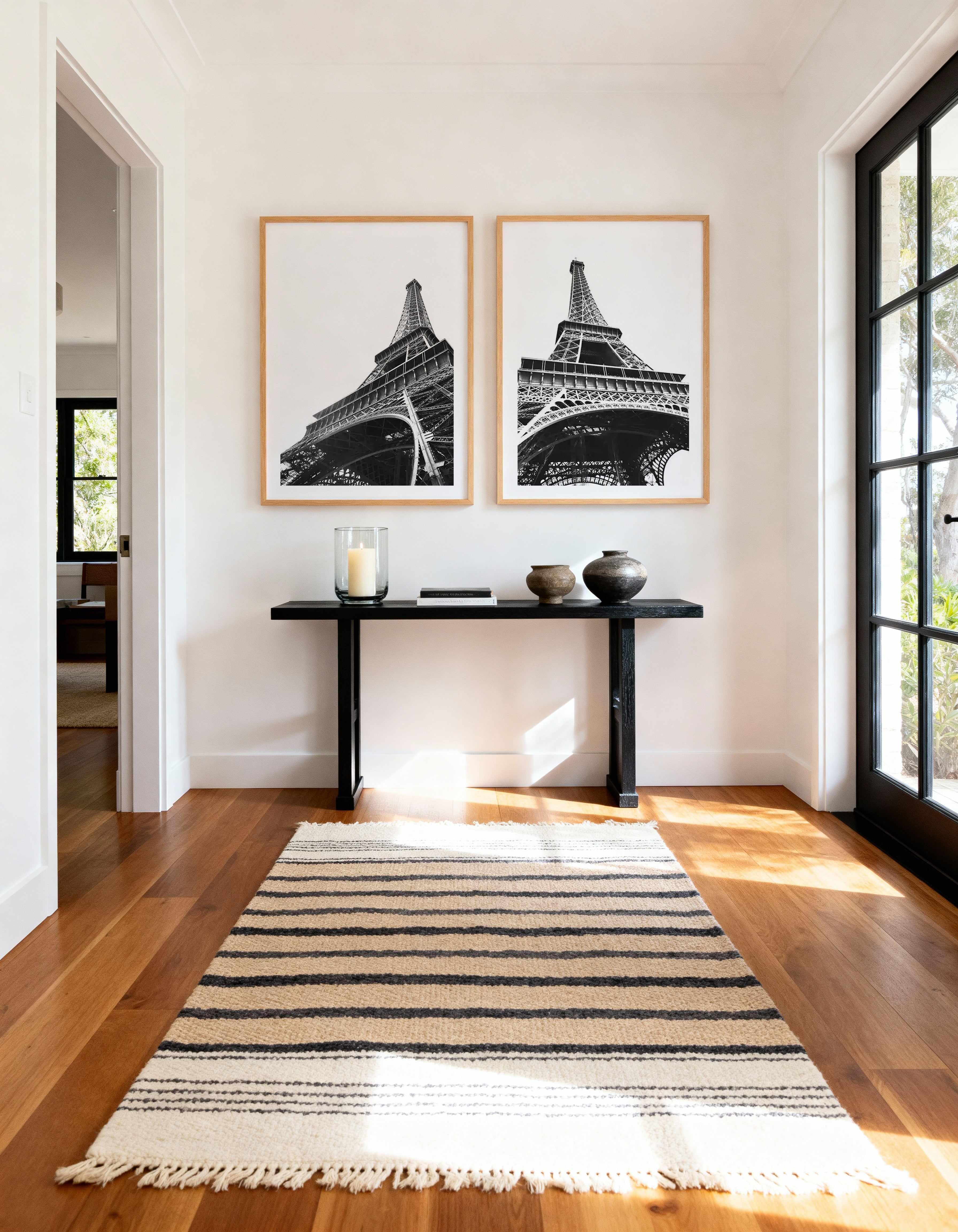 Eiffel Tower I & II Art Print Set of 2 | Matching Wall Art from Olive et Oriel where you can shop wallpaper and artworks online