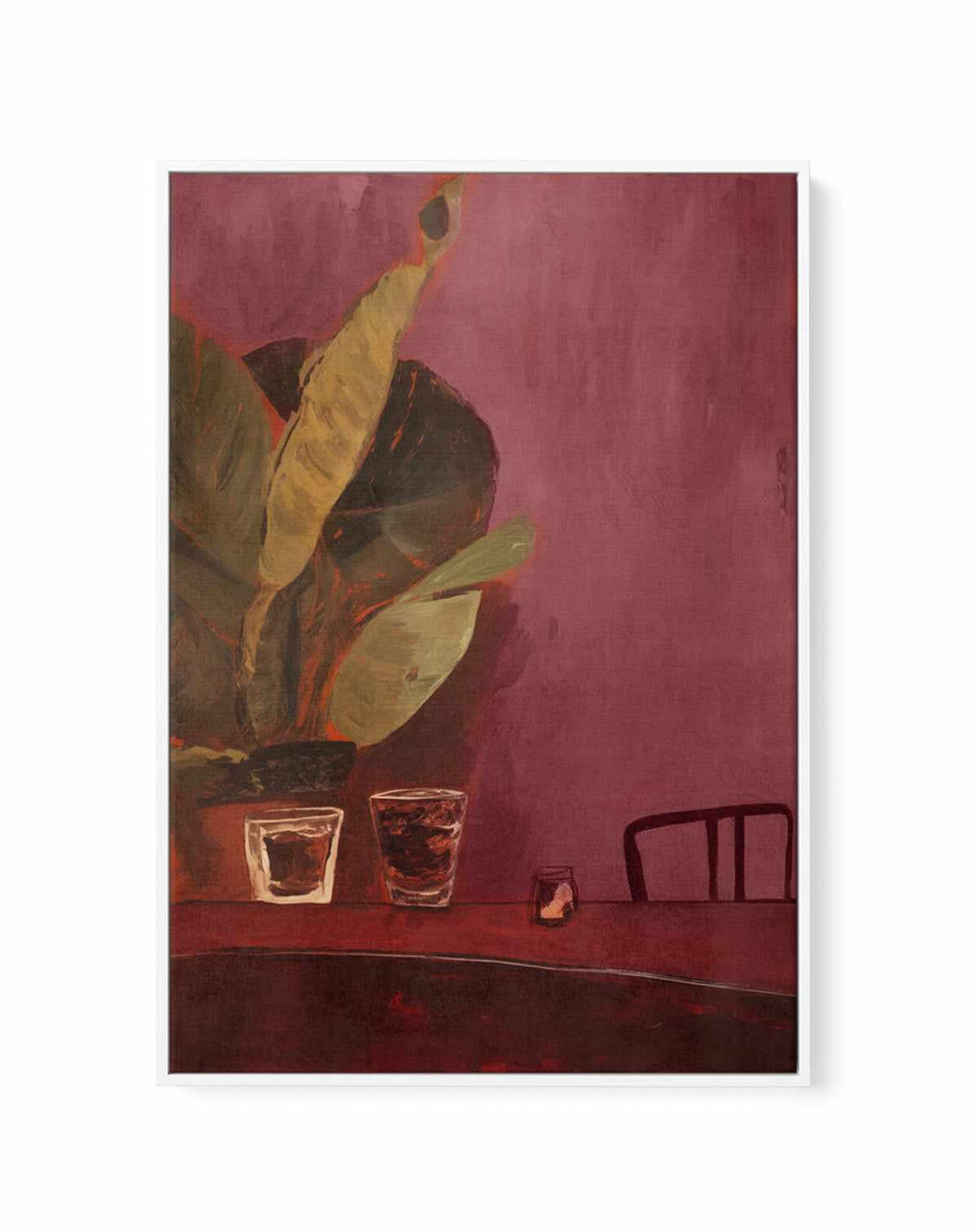 El Cuarto De Whisky | Framed Canvas Art Print from Olive et Oriel where you can shop wallpaper and artworks online