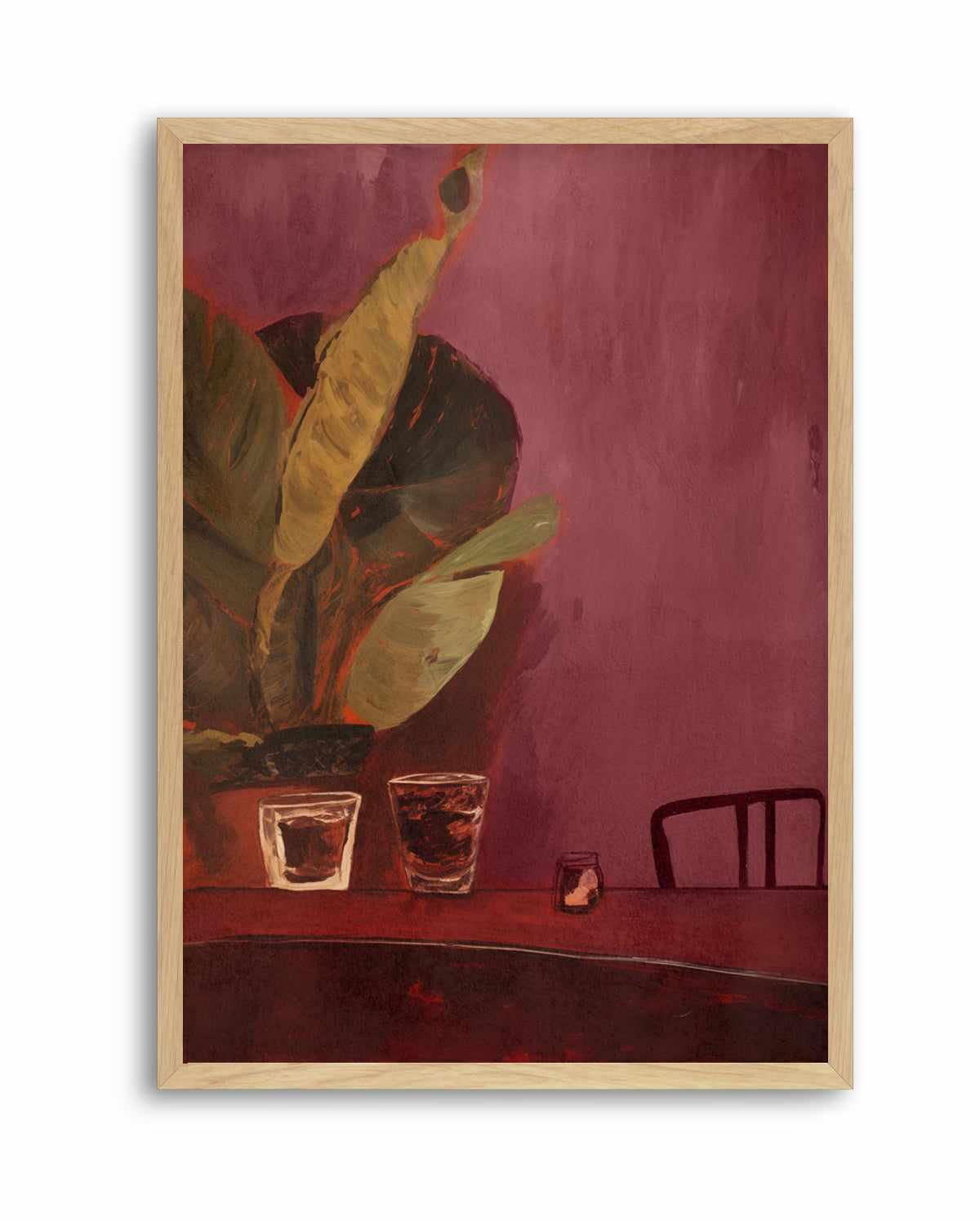 El Cuarto De Whisky | Art Print from Olive et Oriel where you can shop wallpaper and artworks online
