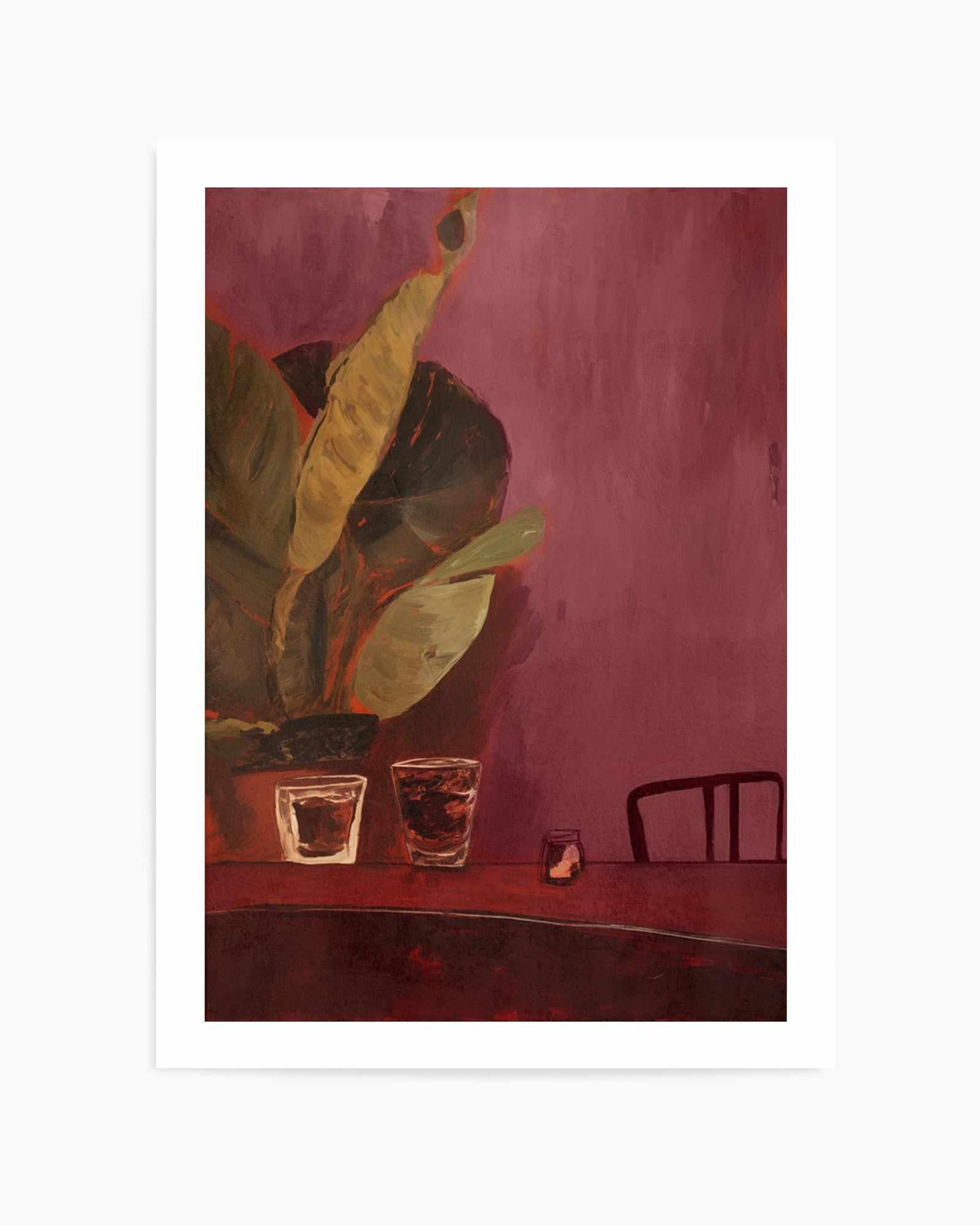 El Cuarto De Whisky | Art Print from Olive et Oriel where you can shop wallpaper and artworks online