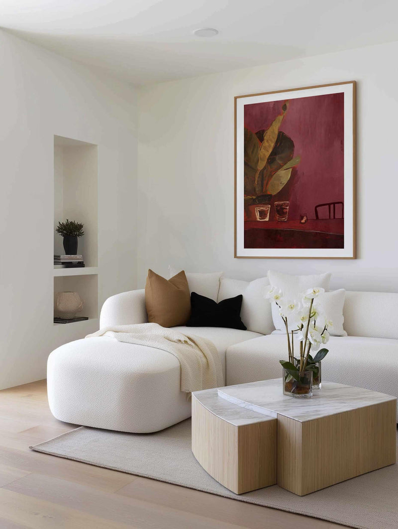 El Cuarto De Whisky | Art Print from Olive et Oriel where you can shop wallpaper and artworks online