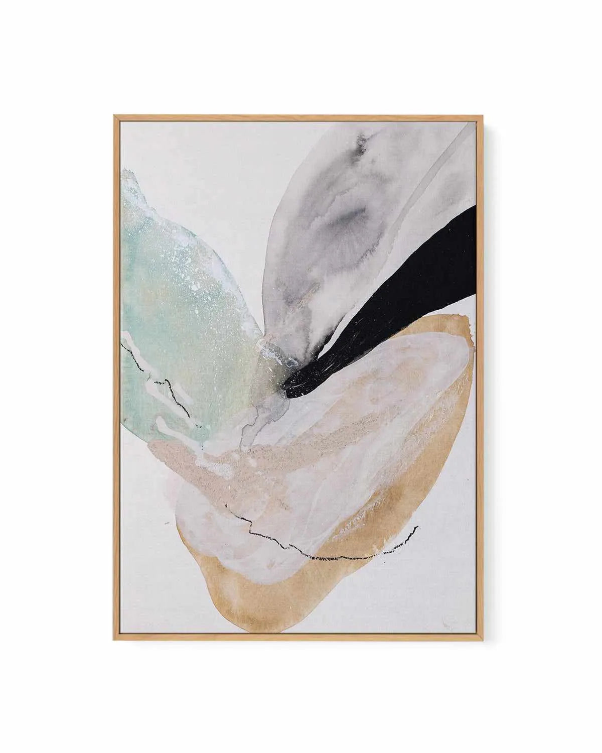 Elbe by Katharina Daneke | Framed Canvas Art Print from Olive et Oriel where you can shop wallpaper and artworks online