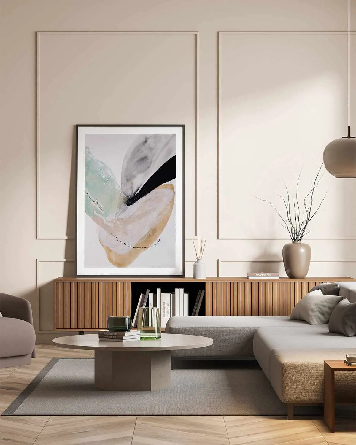 Elbe by Katharina Daneke Art Print from Olive et Oriel where you can shop wallpaper and artworks online