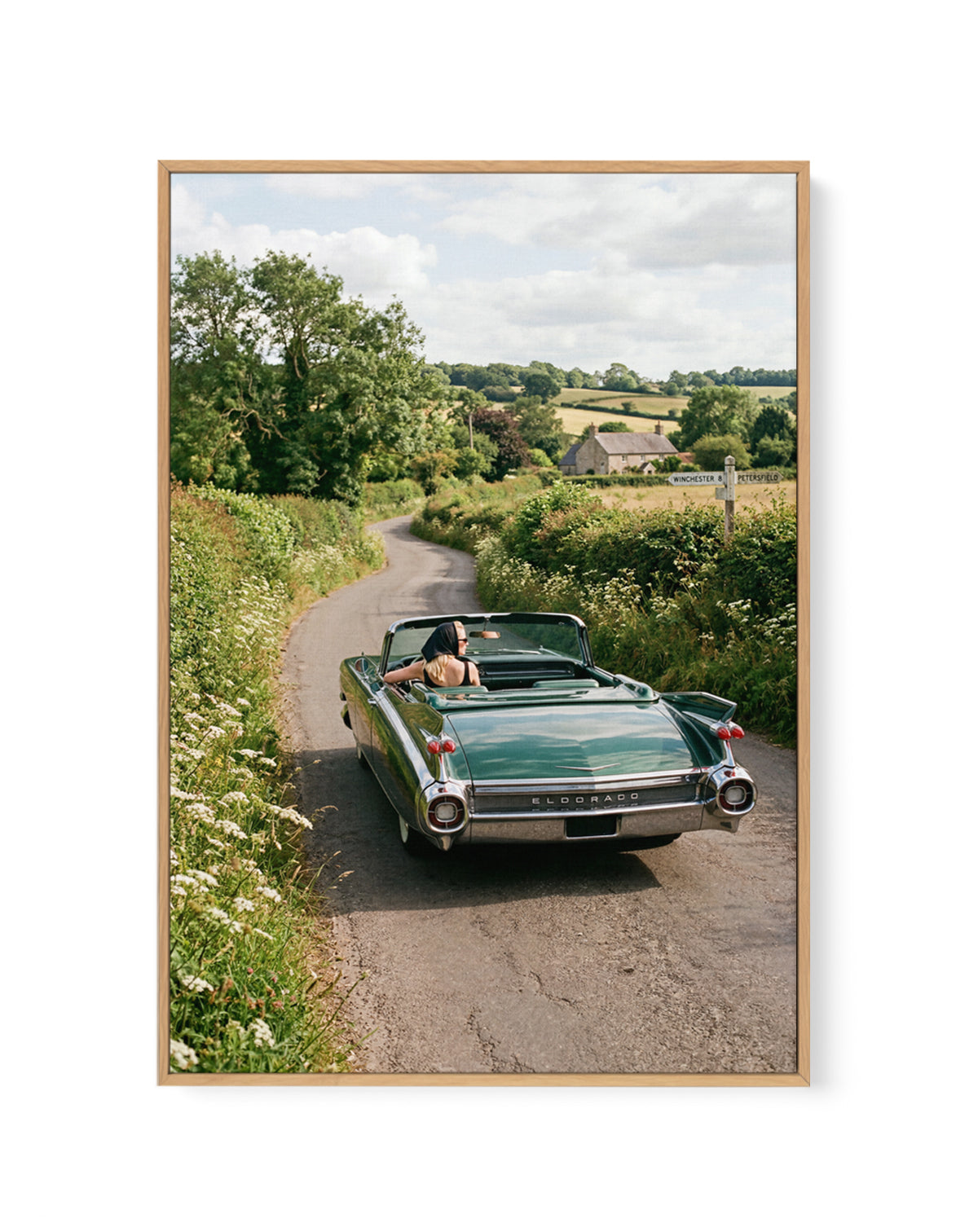 Eldorado Green I | Framed Canvas Art Print
