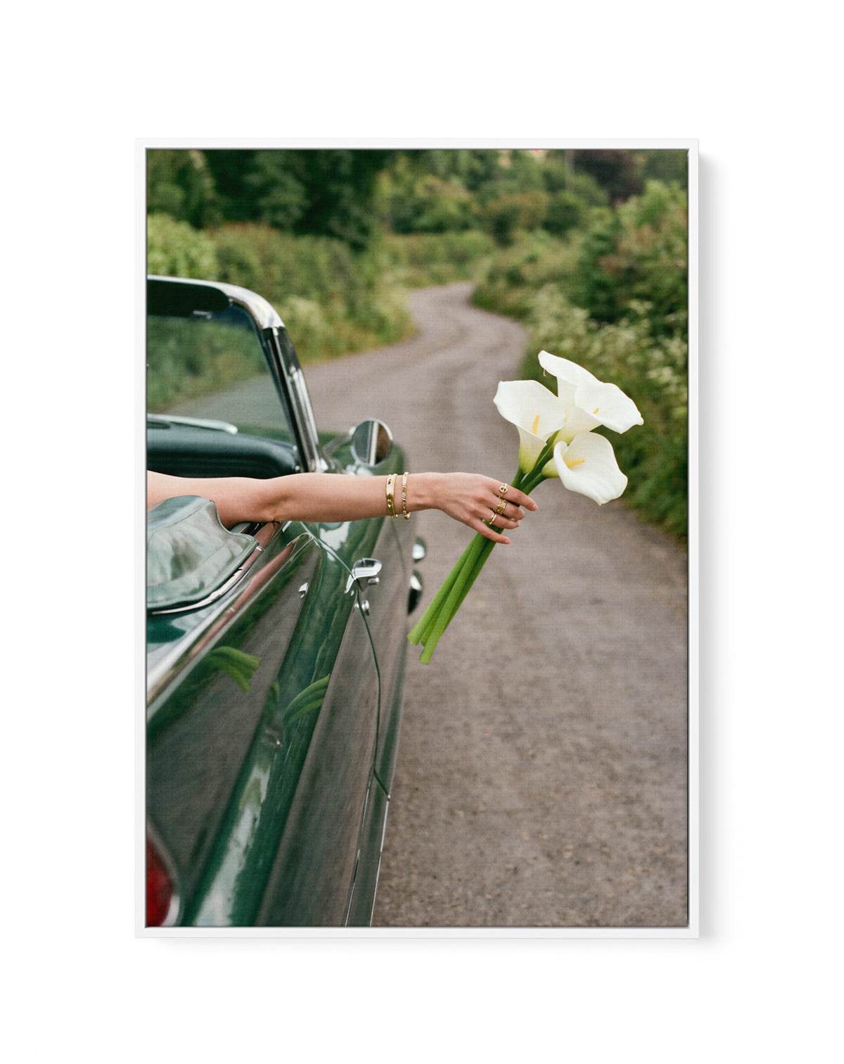 Eldorado Green II | Framed Canvas Art Print