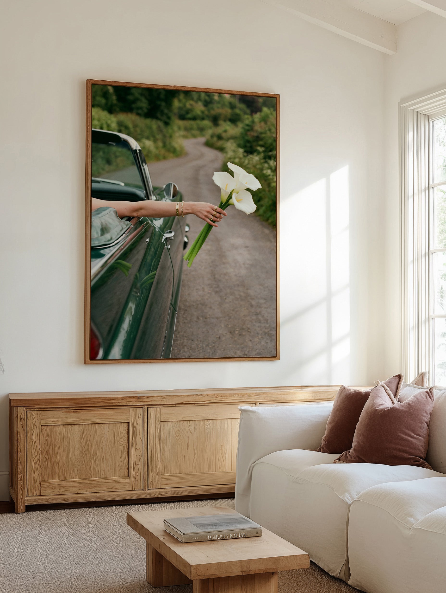 Eldorado Green II | Framed Canvas Art Print