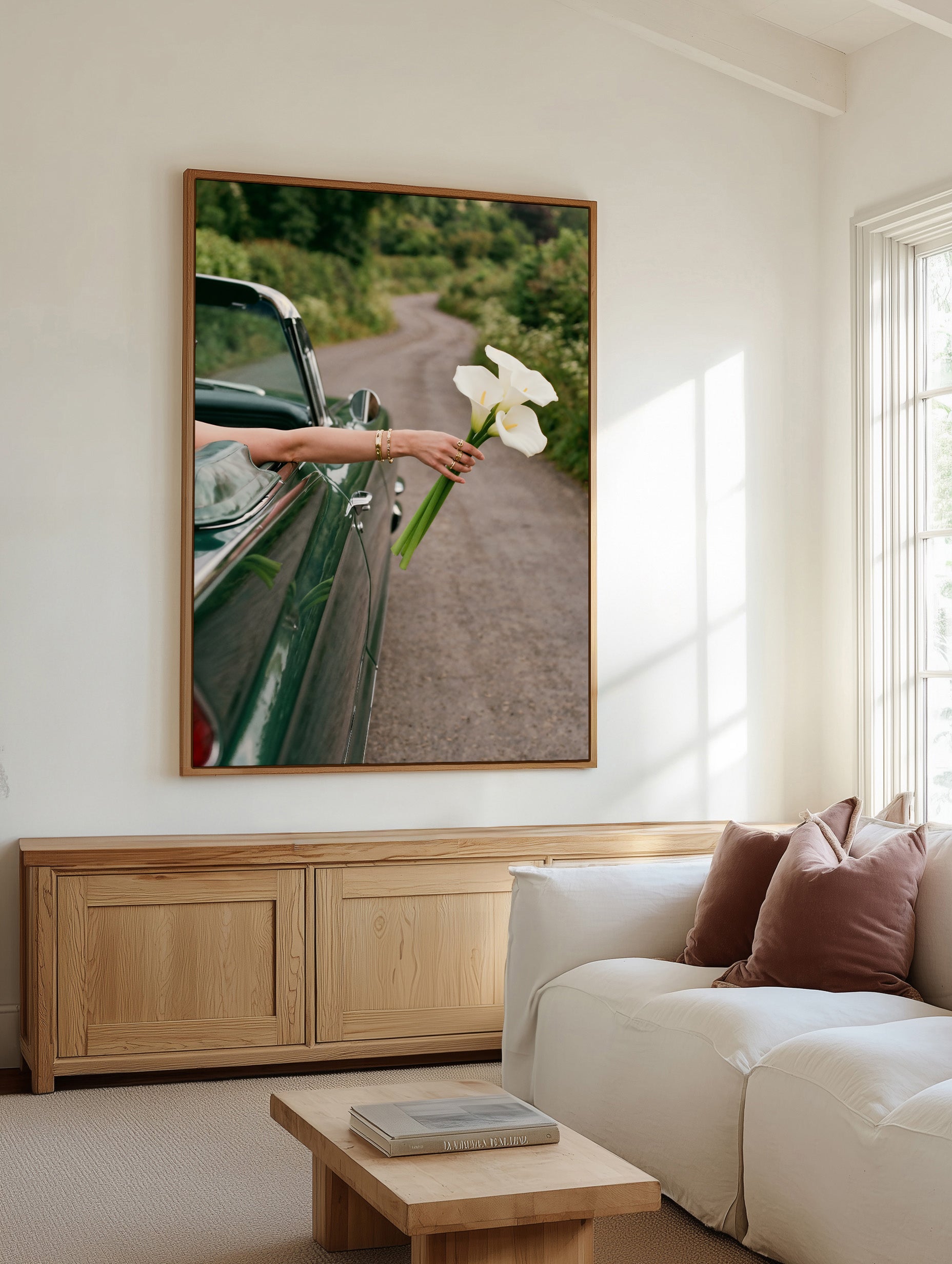 Eldorado Green II | Framed Canvas Art Print