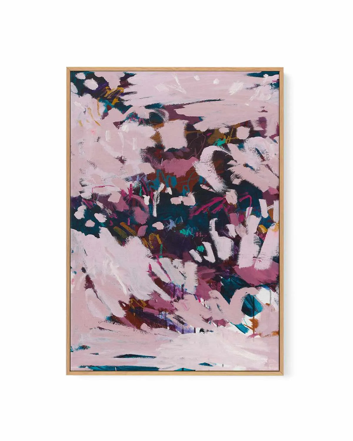 Electric Nights I PT by Alicia Benetatos | Framed Canvas Art Print from Olive et Oriel where you can shop wallpaper and artworks online