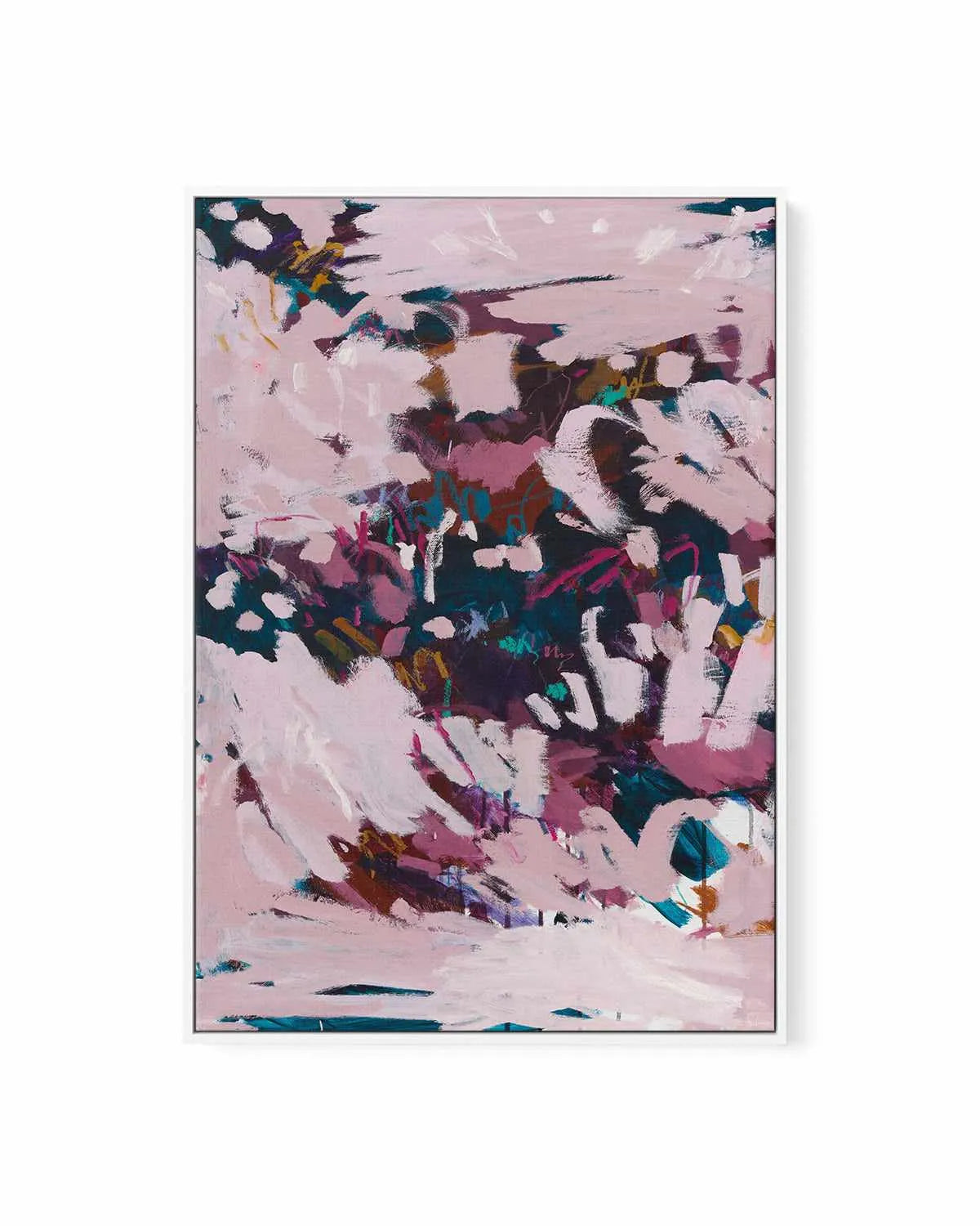 Electric Nights I PT by Alicia Benetatos | Framed Canvas Art Print from Olive et Oriel where you can shop wallpaper and artworks online