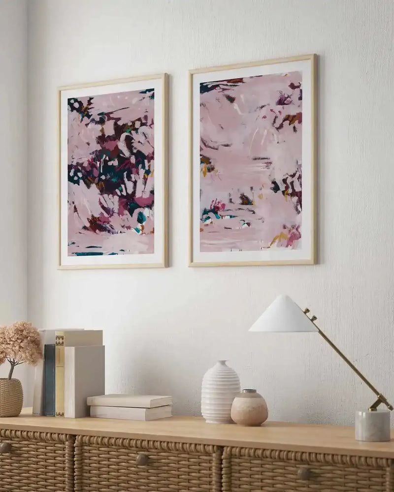 Electric Nights I PT by Alicia Benetatos Art Print from Olive et Oriel where you can shop wallpaper and artworks online