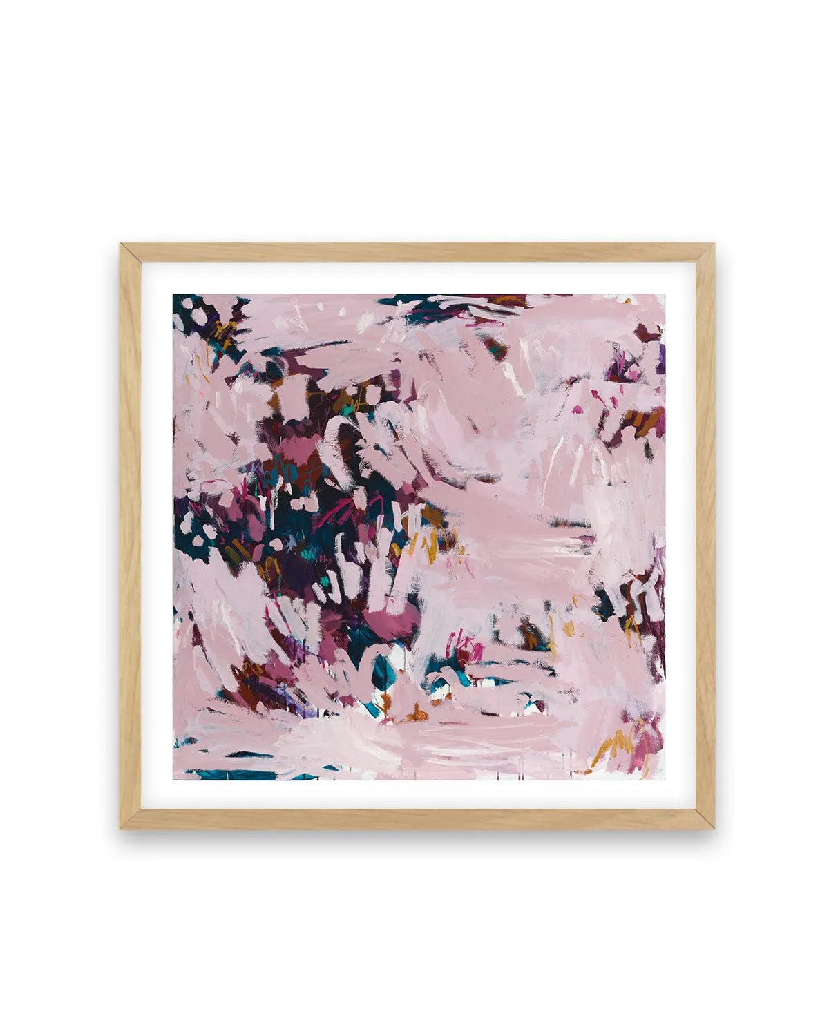 Electric Nights by Alicia BenetatosArt Print-PRINT-Olive et Oriel-Alicia Benetatos-70x70 cm | 27.5" x 27.5"-Oak-With White Border-Buy-Australian-Art-Prints-Online-with-Olive-et-Oriel-Your-Artwork-Specialists-Austrailia-Decorate-With-Coastal-Photo-Wall-Art-Prints-From-Our-Beach-House-Artwork-Collection-Fine-Poster-and-Framed-Artwork