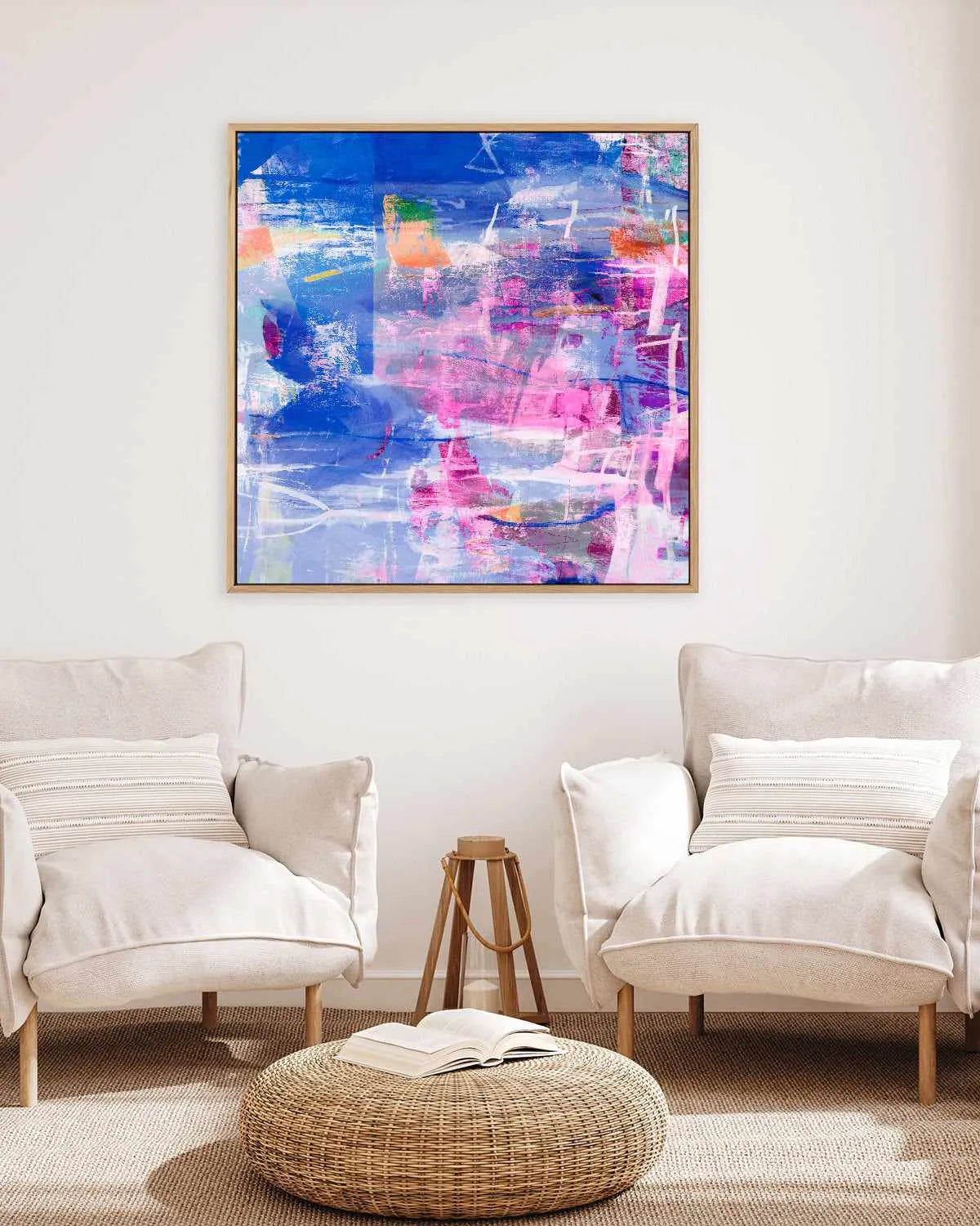 Elegance by Antonia Tzenova | Framed Canvas Art Print from Olive et Oriel where you can shop wallpaper and artworks online