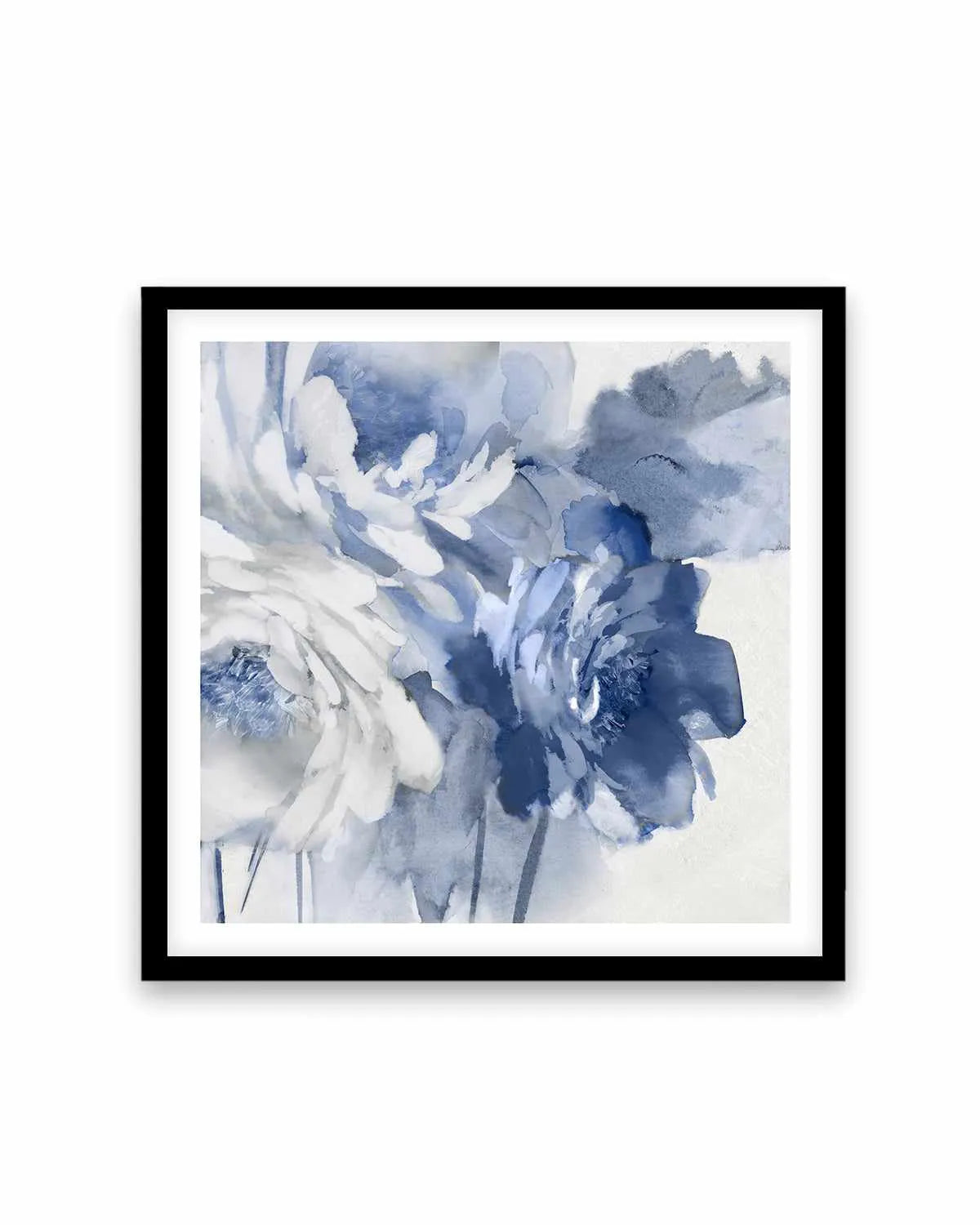 Elegant Blue I Art Print from Olive et Oriel where you can shop wallpaper and artworks online