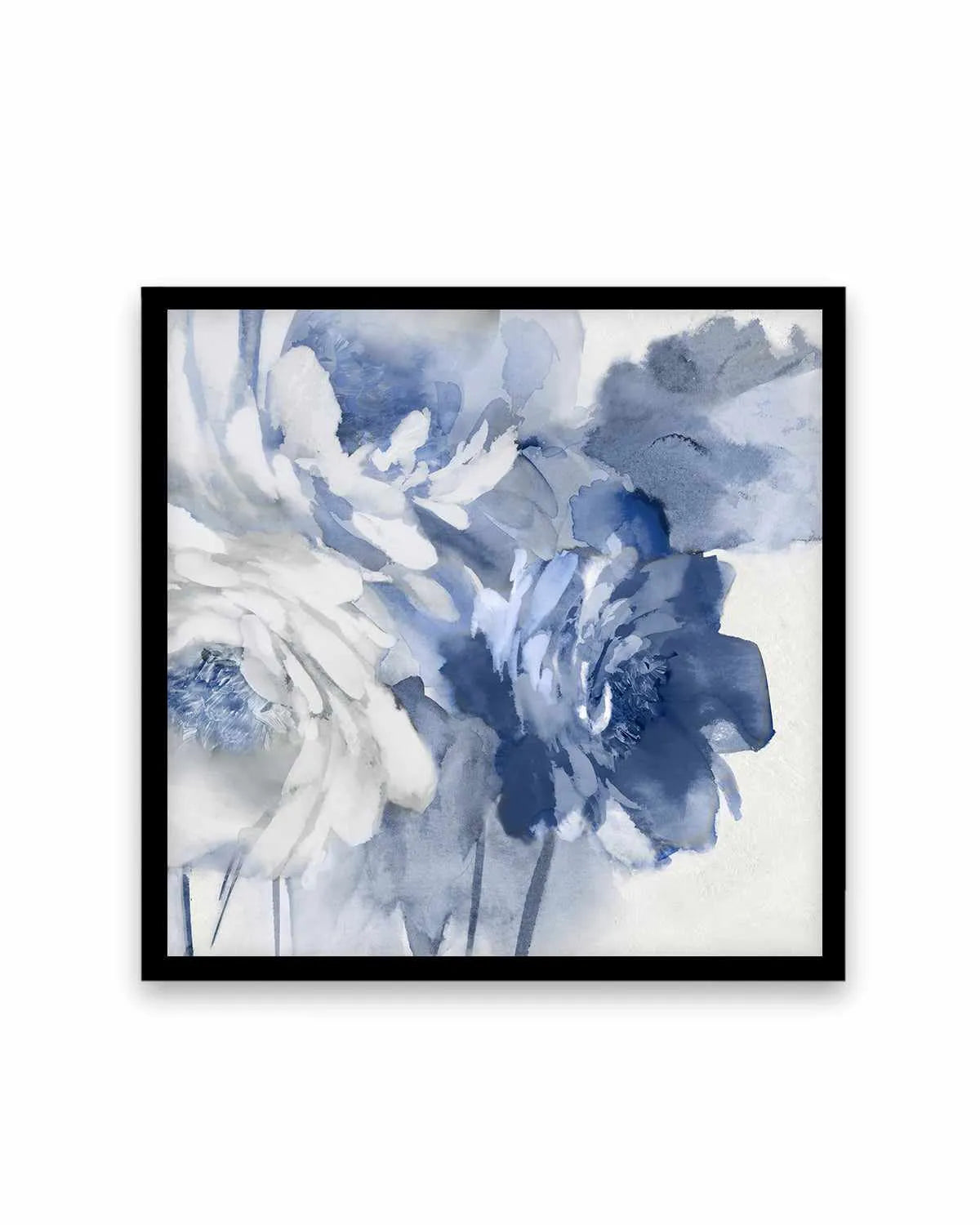 Elegant Blue I Art Print from Olive et Oriel where you can shop wallpaper and artworks online