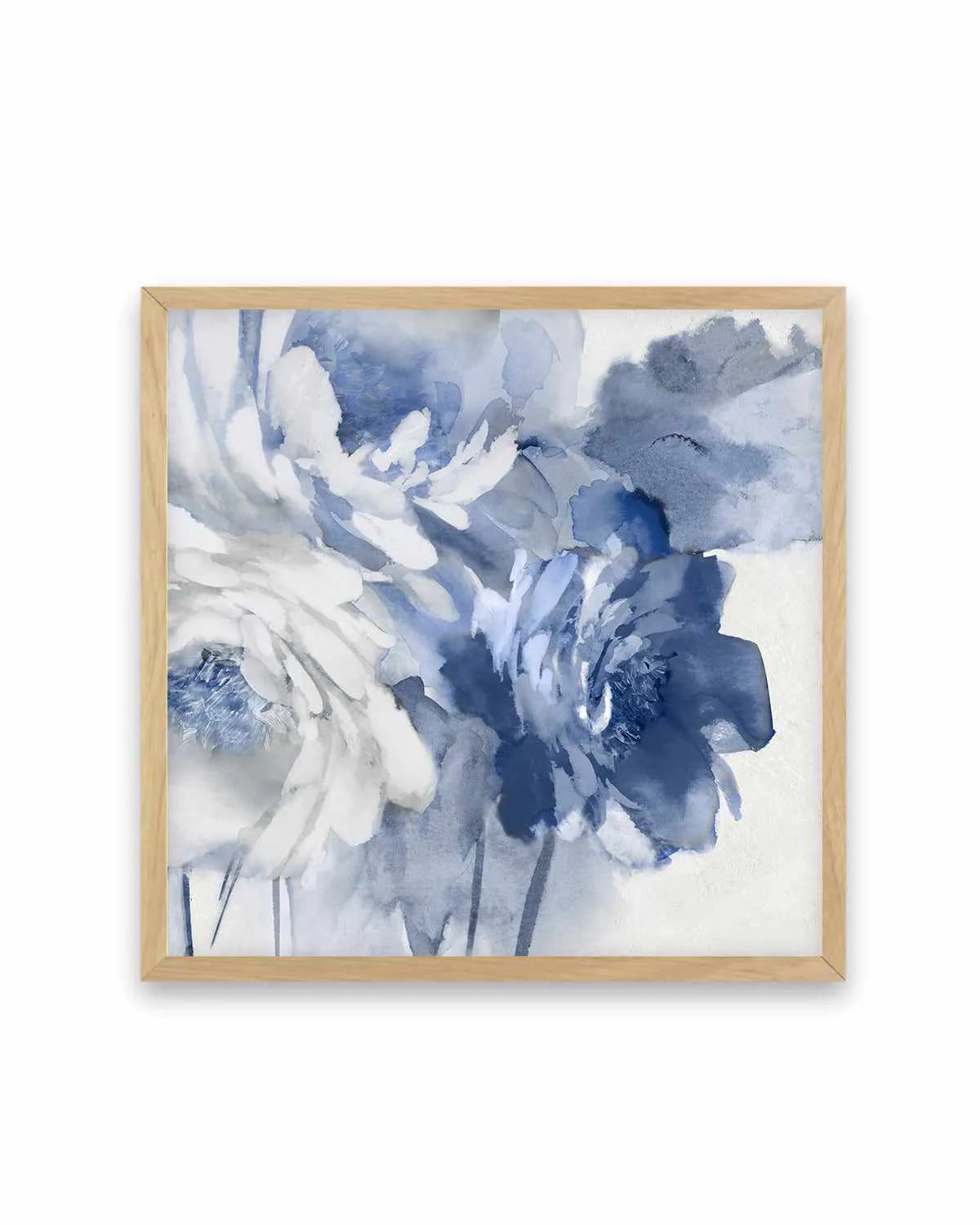 Elegant Blue I Art Print from Olive et Oriel where you can shop wallpaper and artworks online